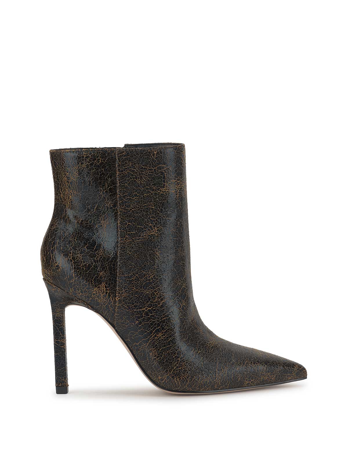 Image of Debia High Heel Bootie in Black & Brown