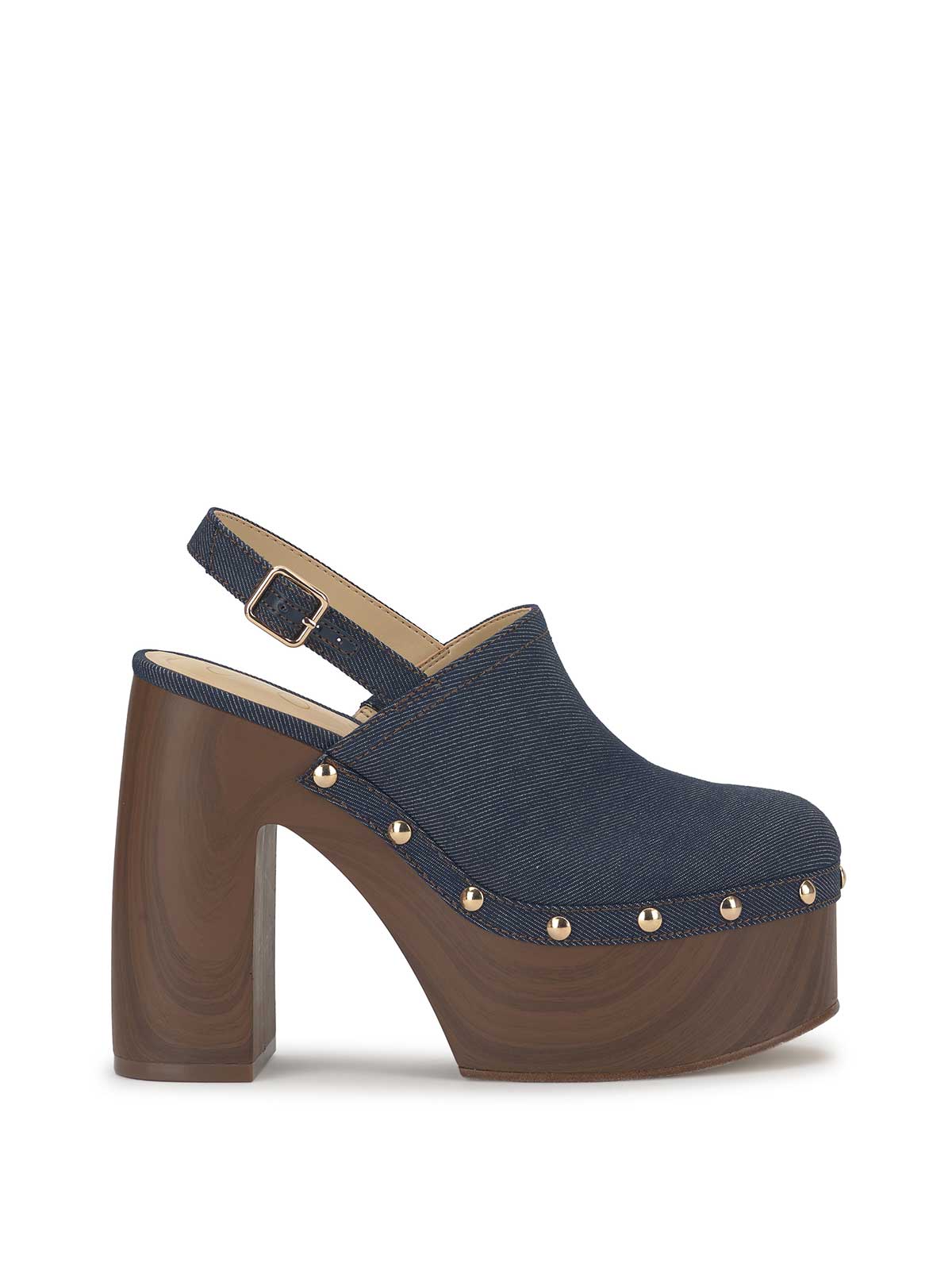 Image of Cazea Platform in Indigo