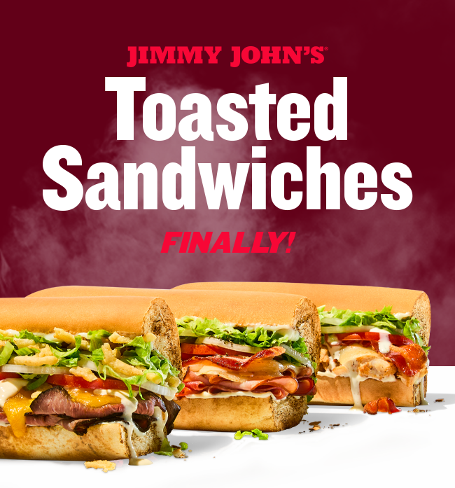 Toasted Sandwiches Finally!