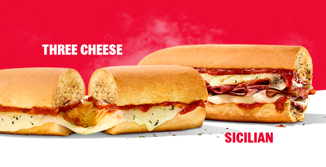 Image of Sicilian and Three Cheese Sandwich