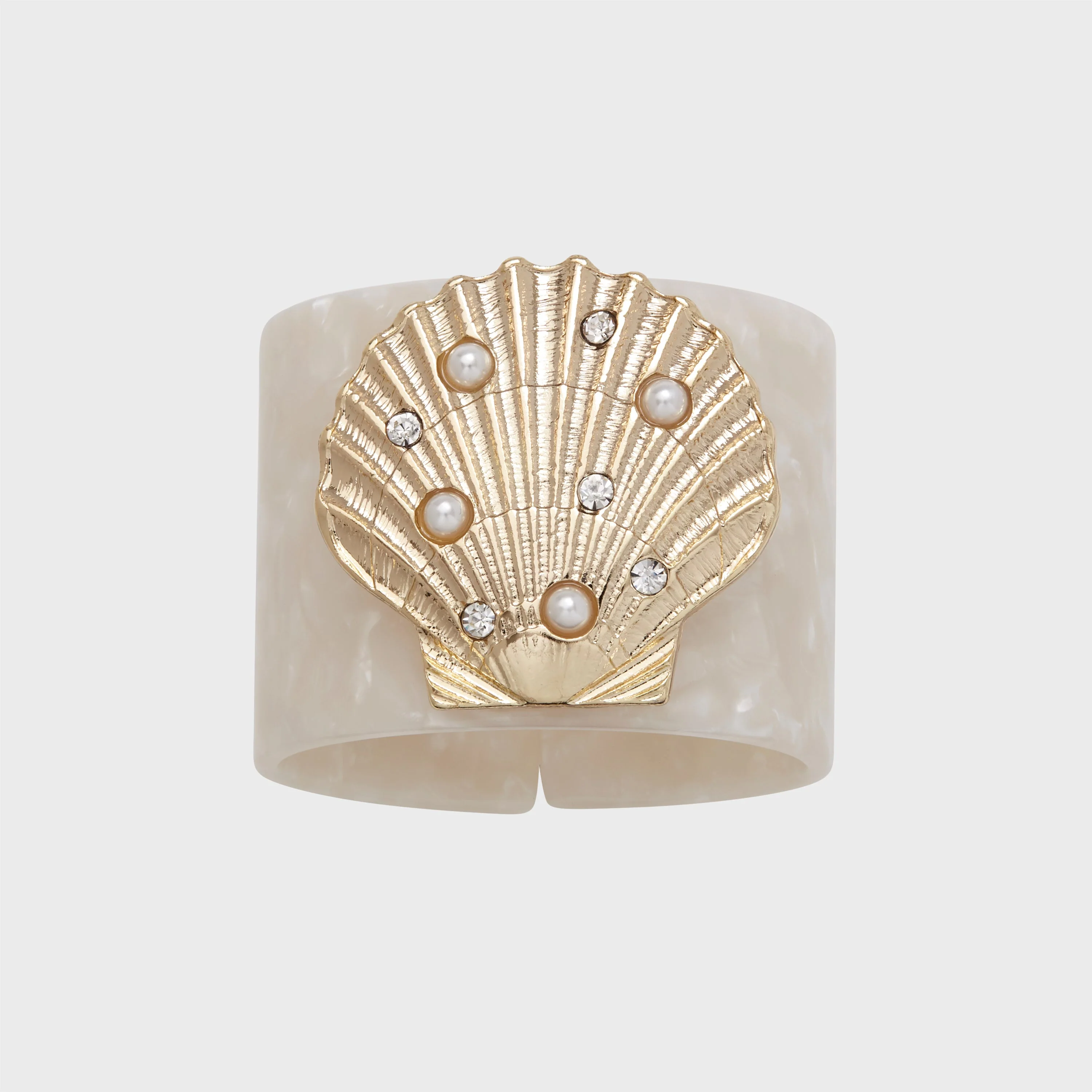 Image of Shell Resin Napkin Rings