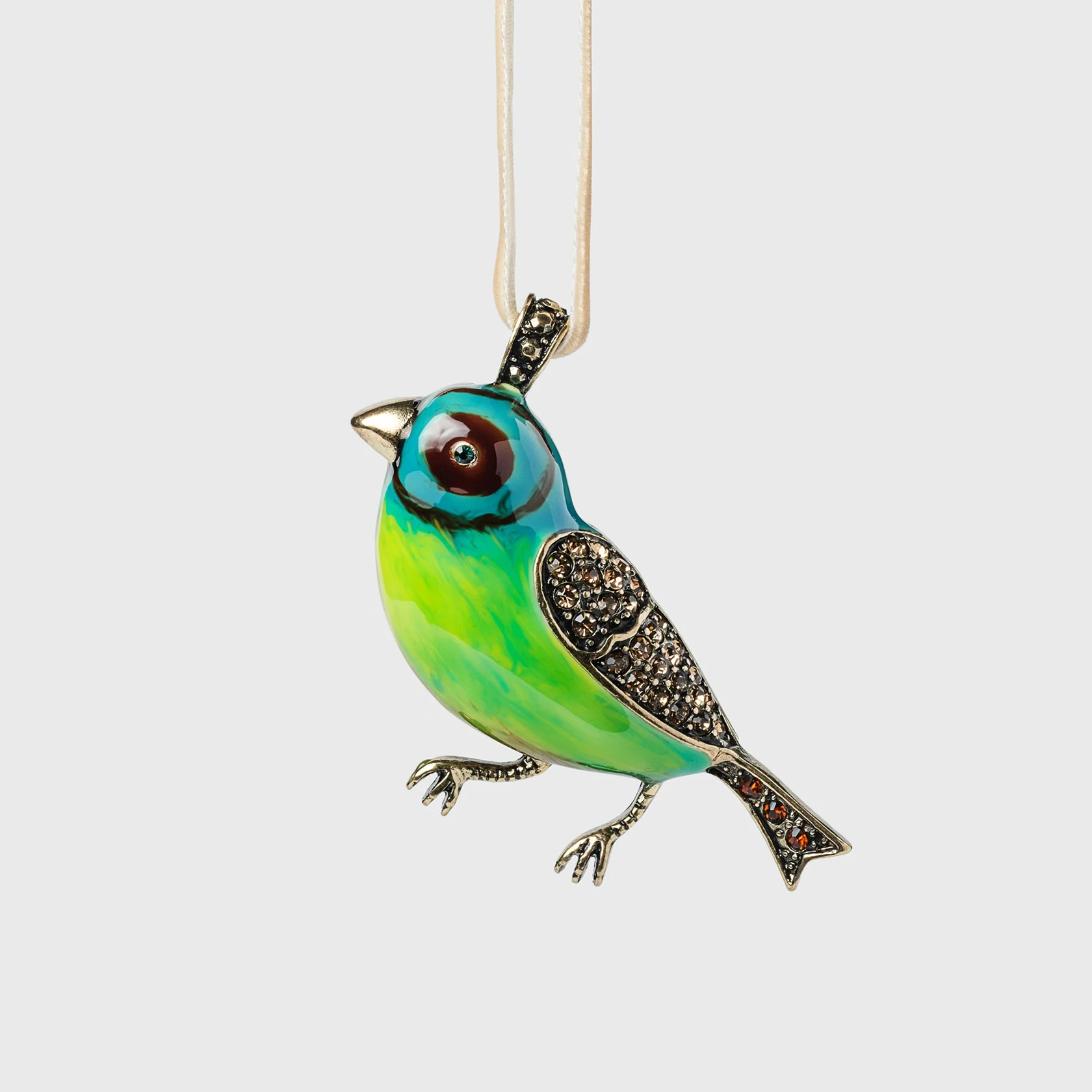 Image of Green Canary Ornament