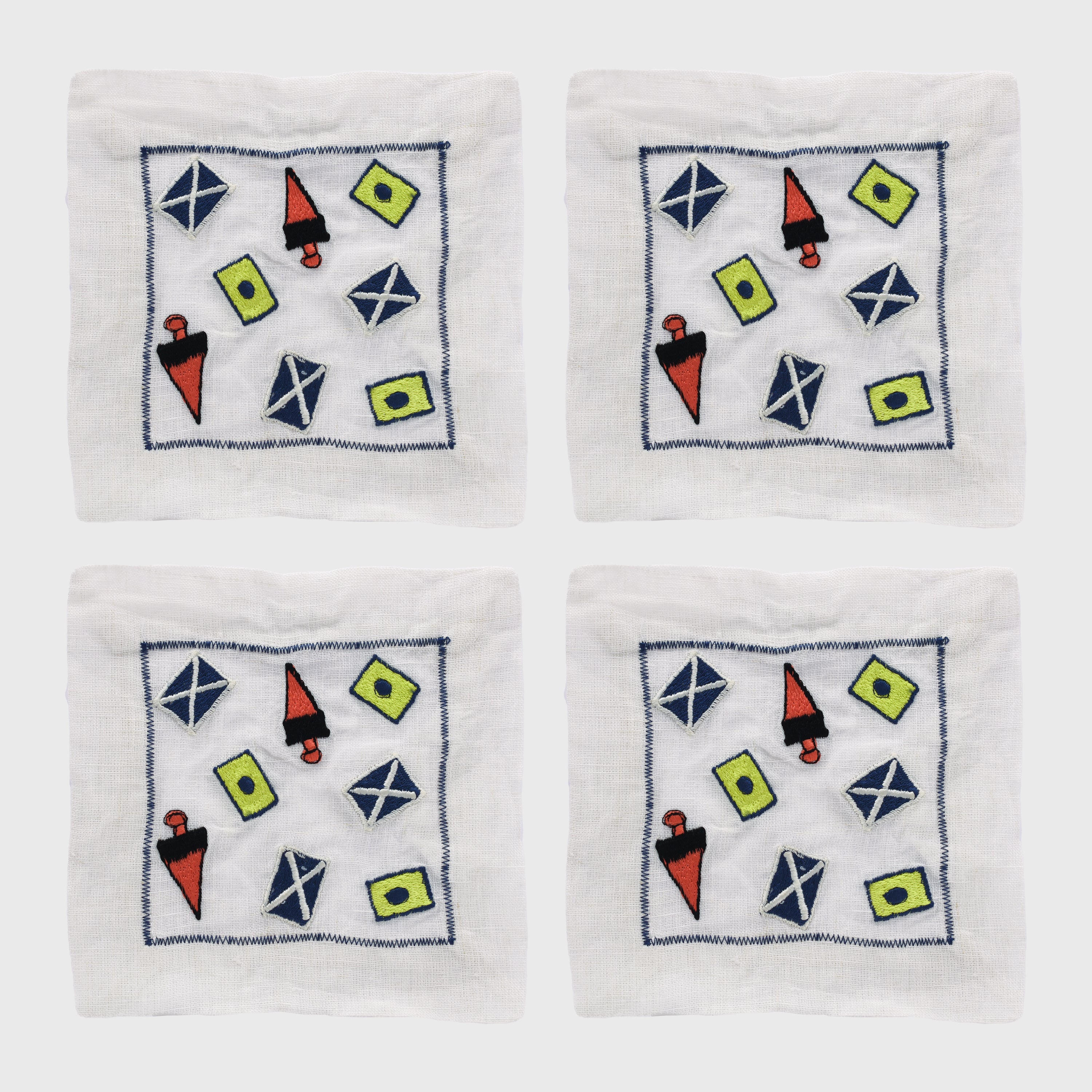 Image of Nautical Cocktail Napkins