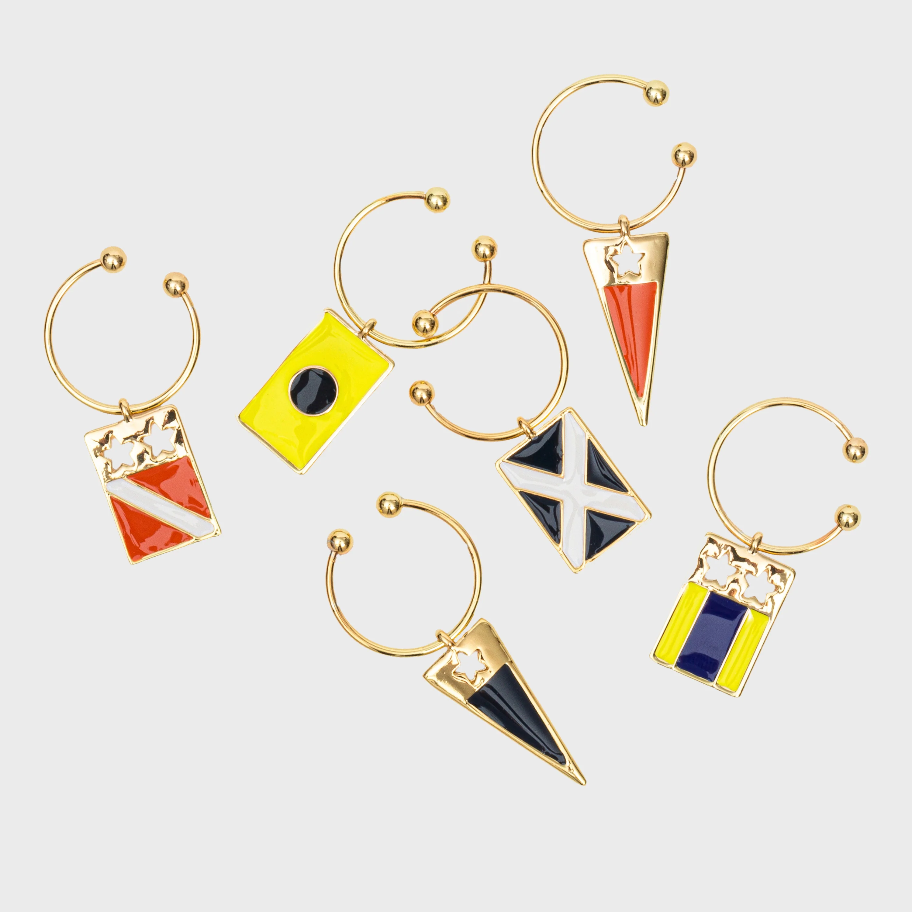 Image of Nautical Wine Charms