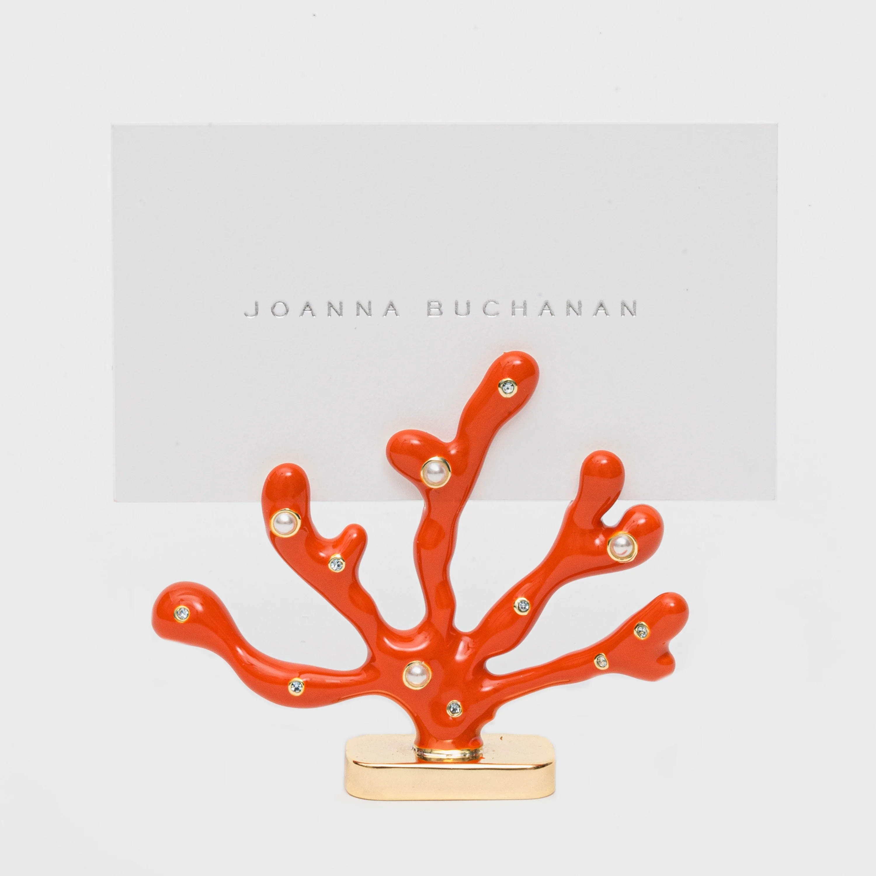 Image of Coral Placecard Holders