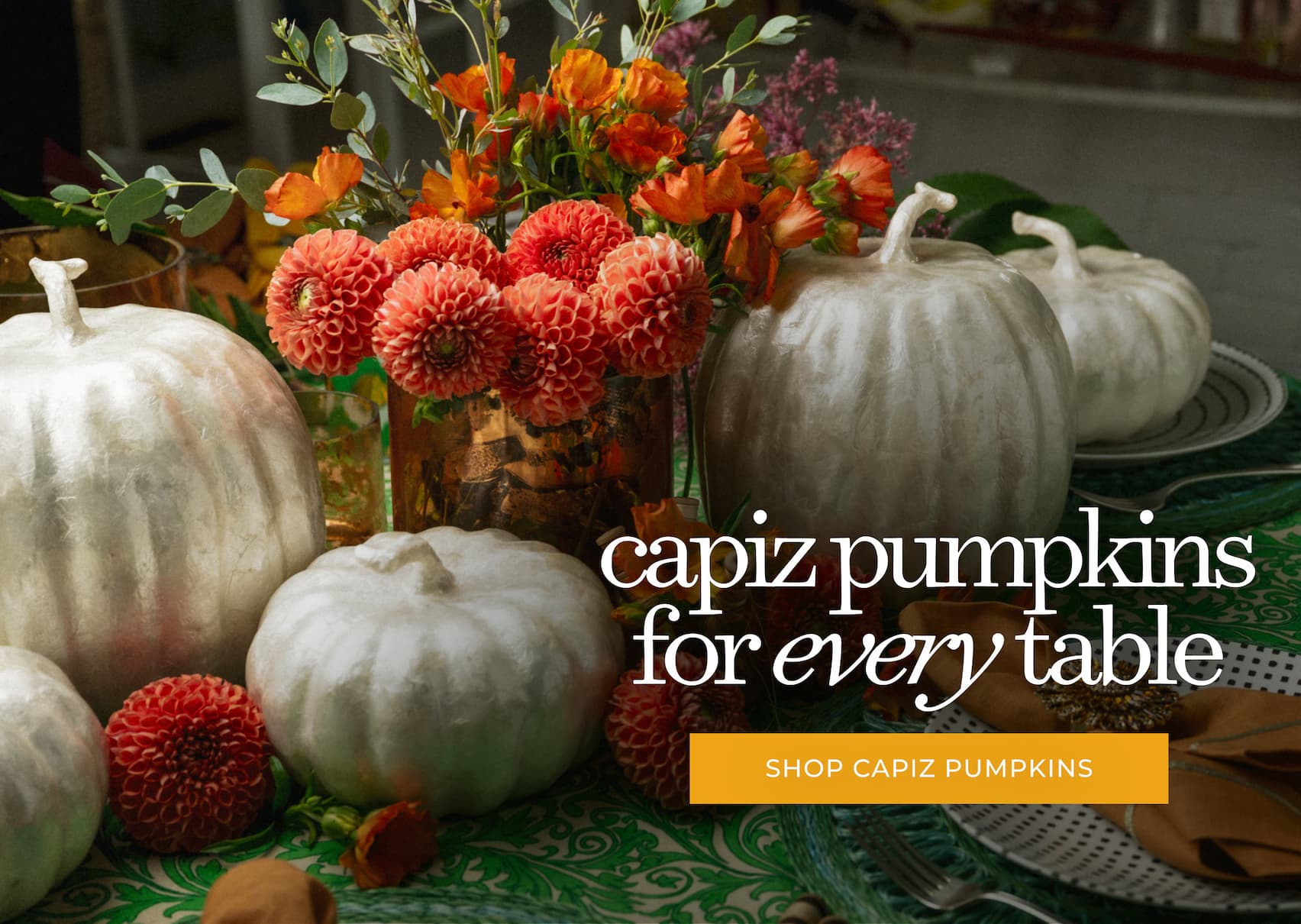 Capiz Pumpkins