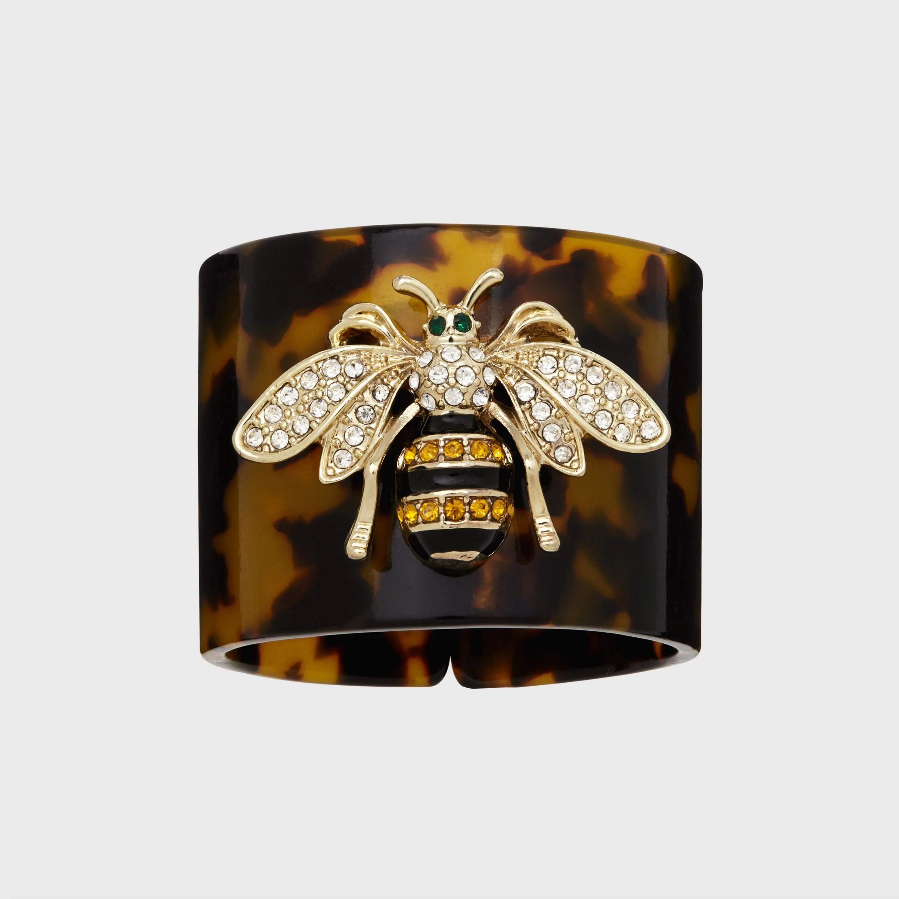 Image of Stripey Bee Resin Napkin Rings