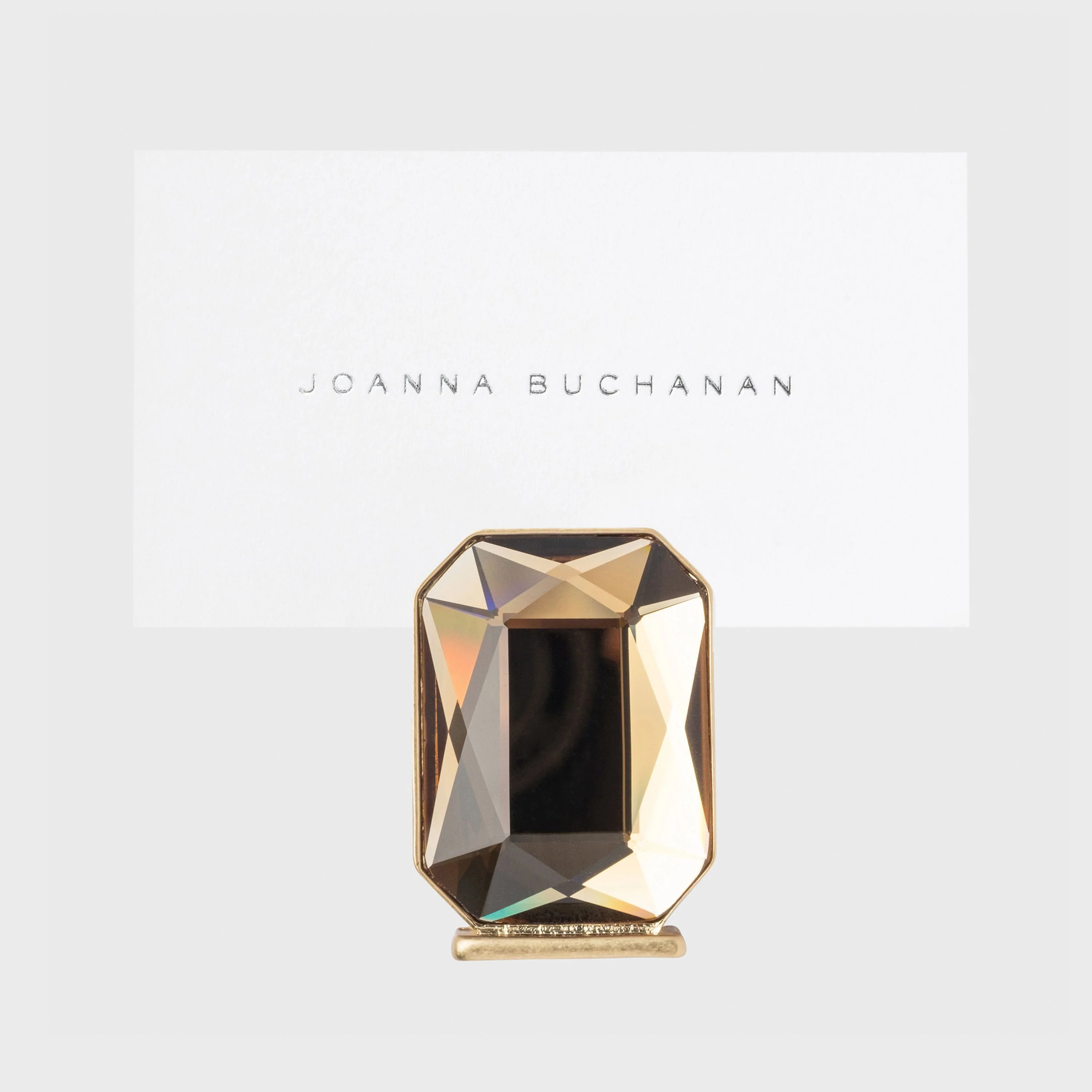 Image of Single Gem Placecard Holder