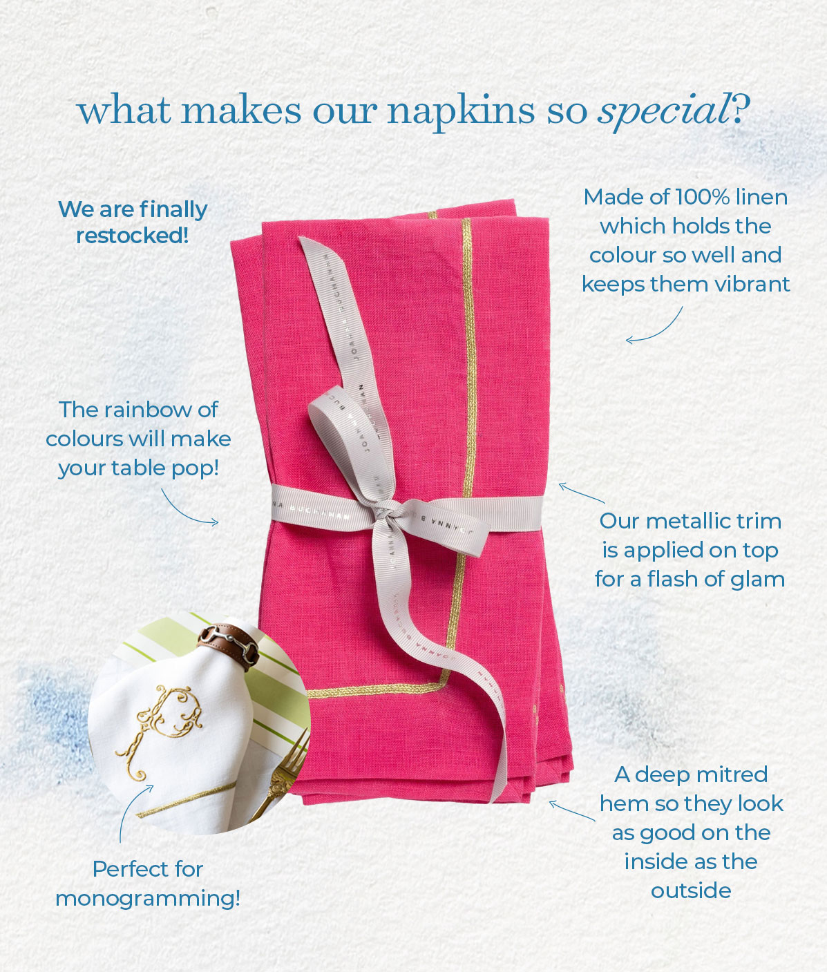 SHOP GOLD TRIM NAPKINS