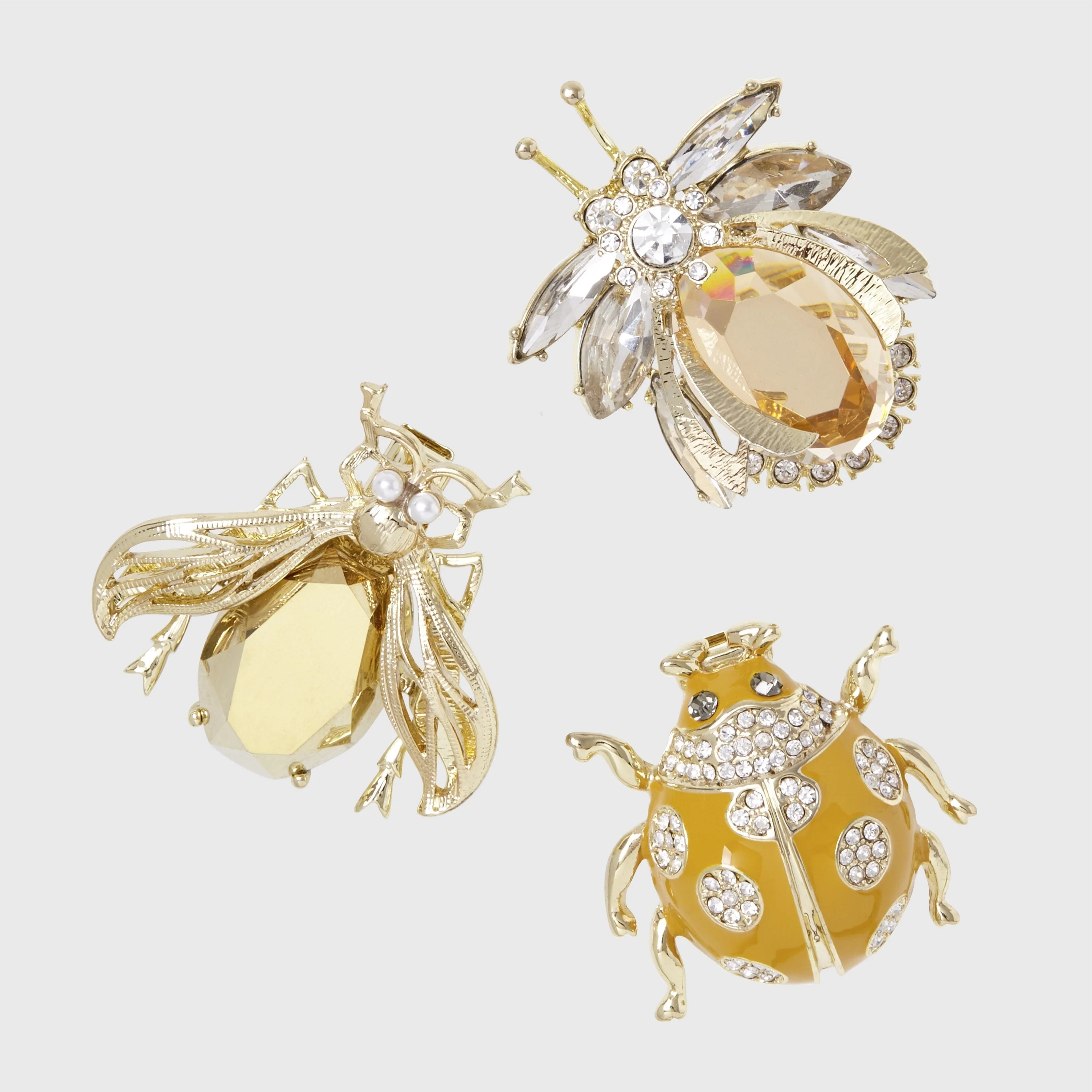 Image of Enamel Bug Clip Set
