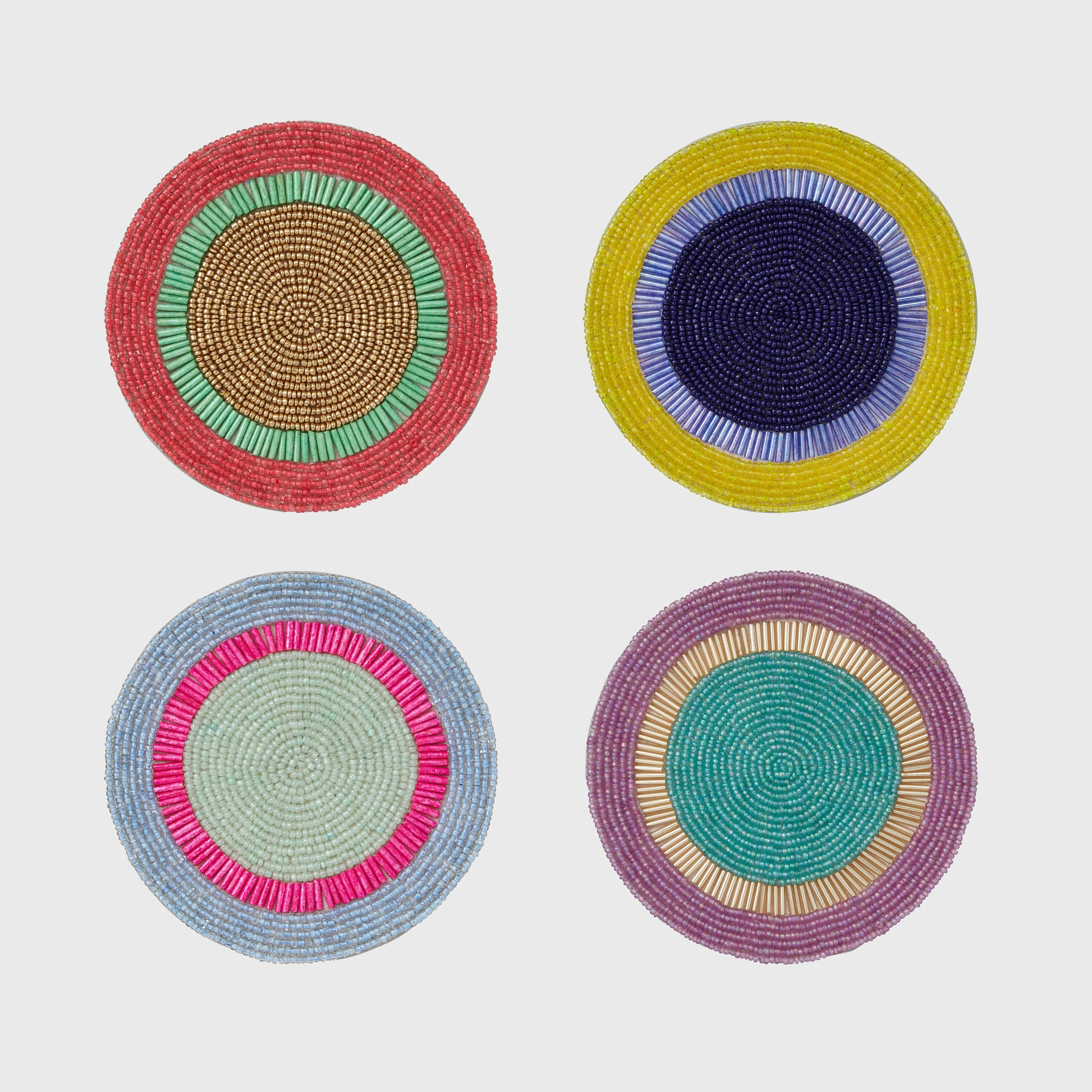 Image of Bright Stripe Coasters