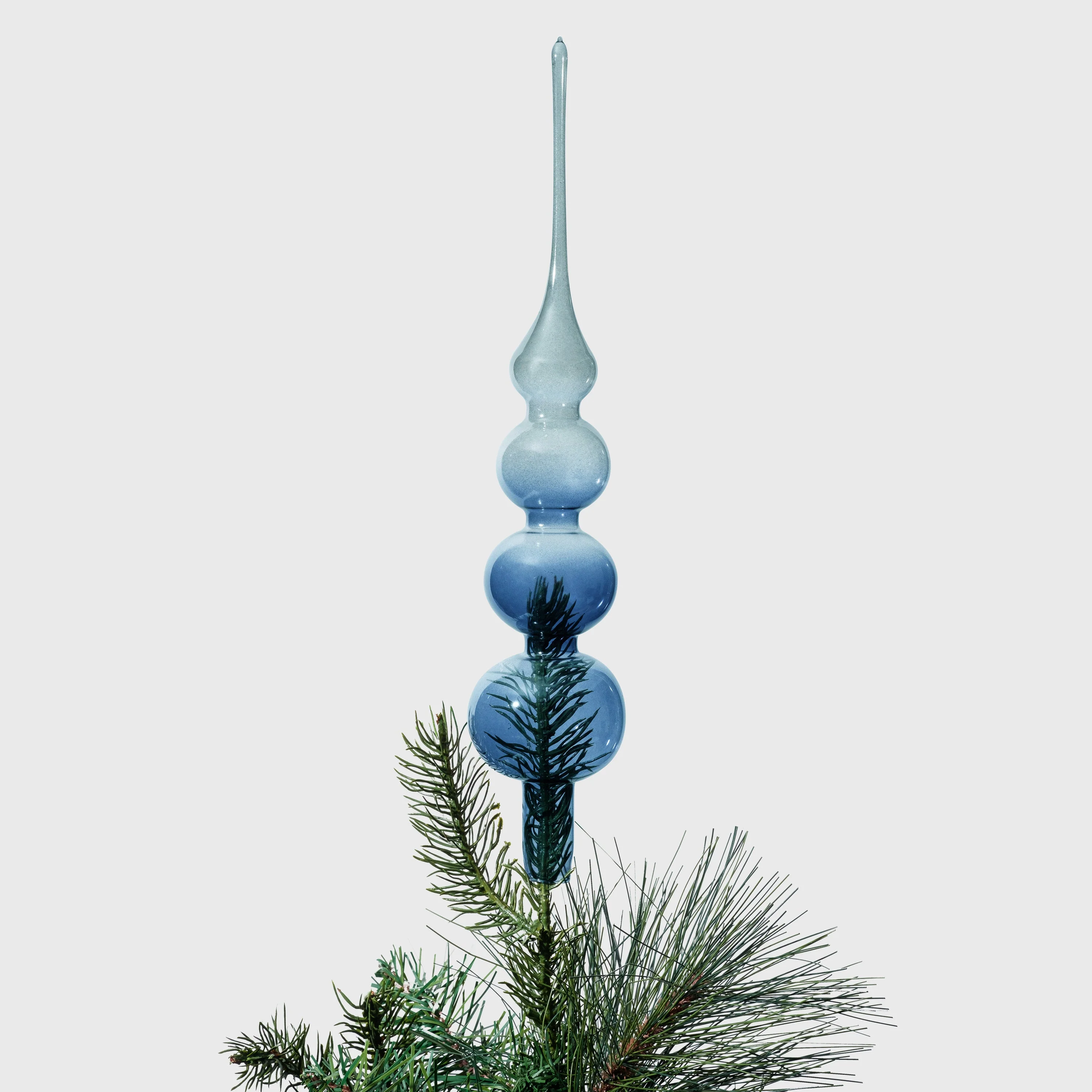 Image of Glass Bubble Tree Topper