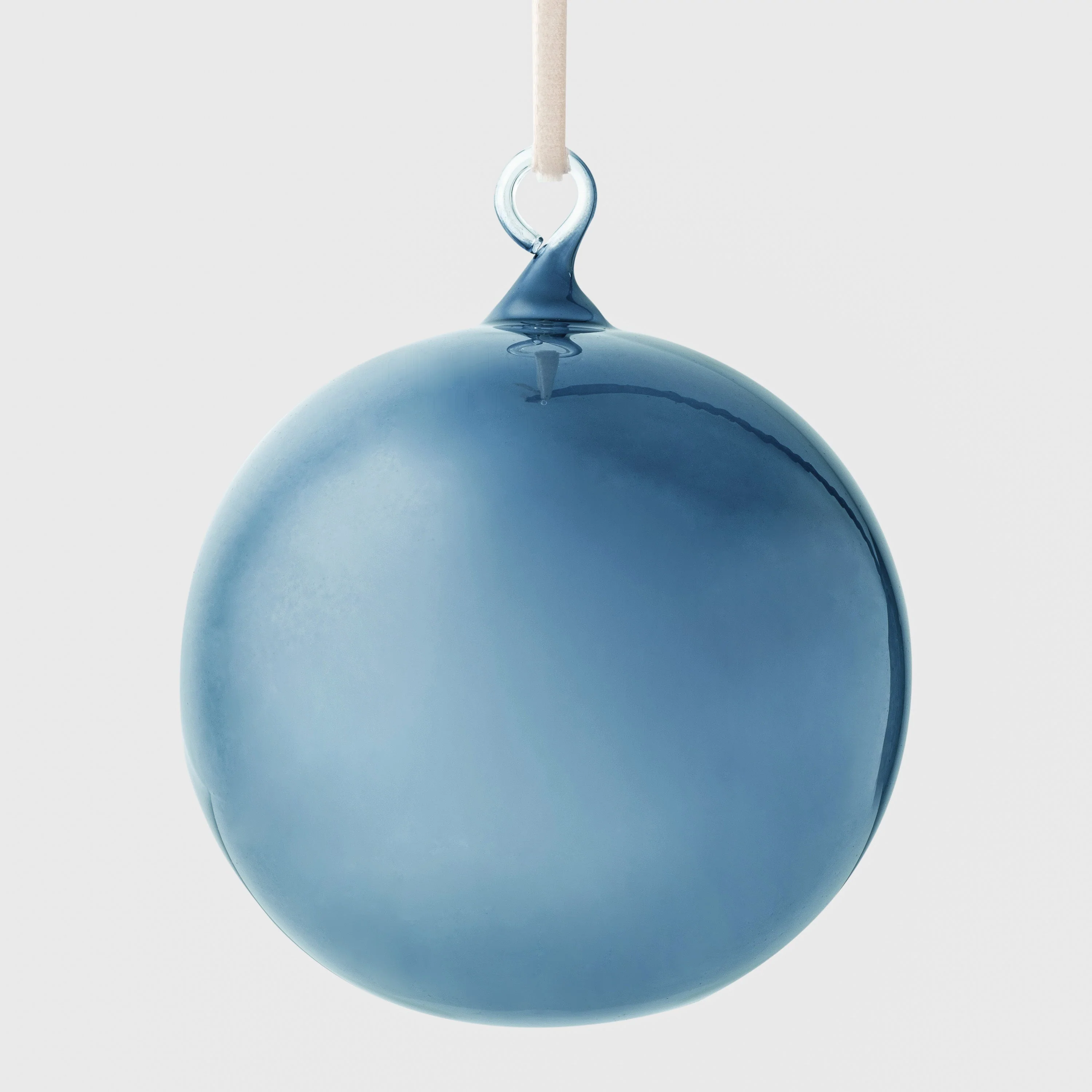 Image of Glass Bubble Balls, Navy