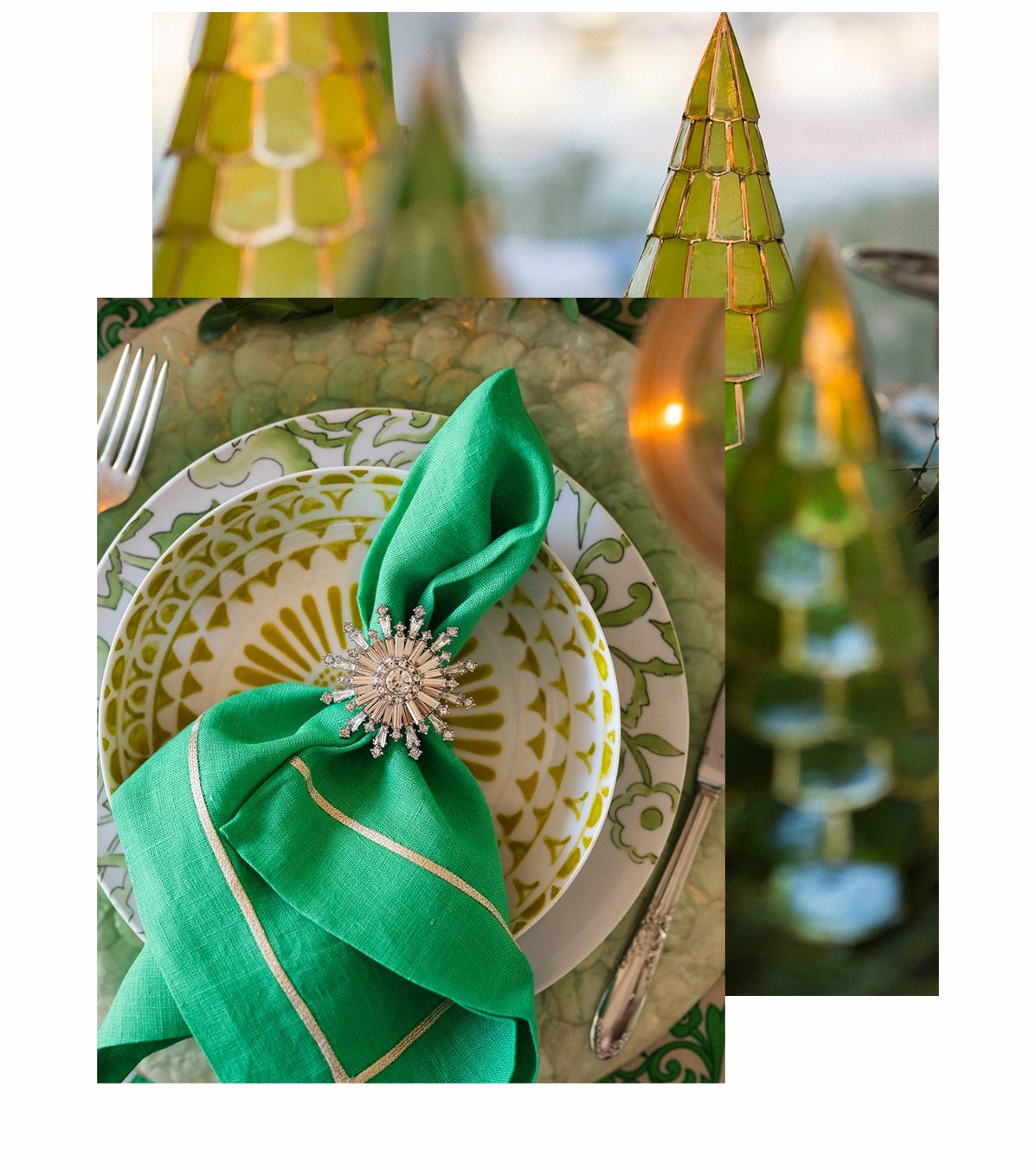 Blue & Green Tabletop