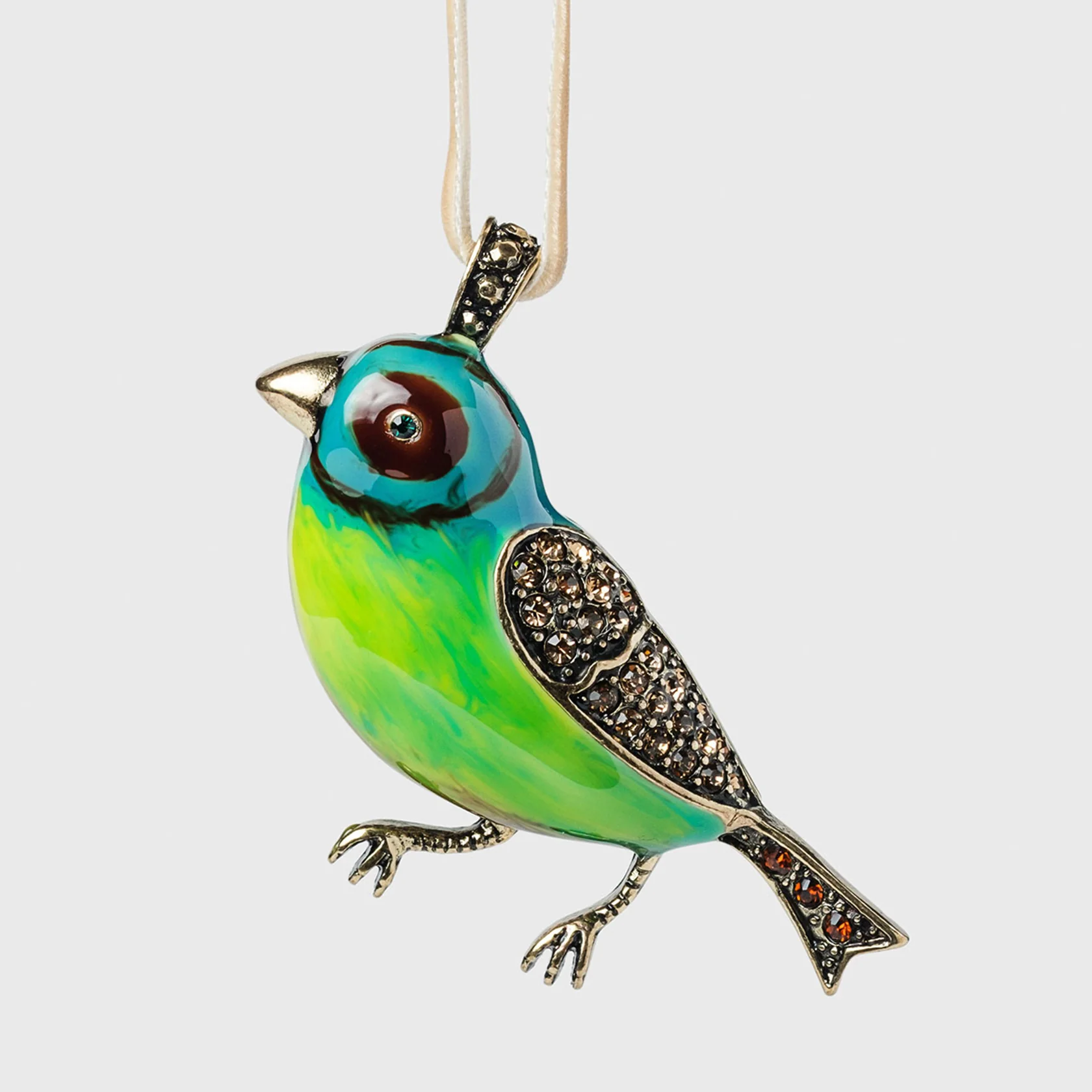 Image of Green Canary Ornament