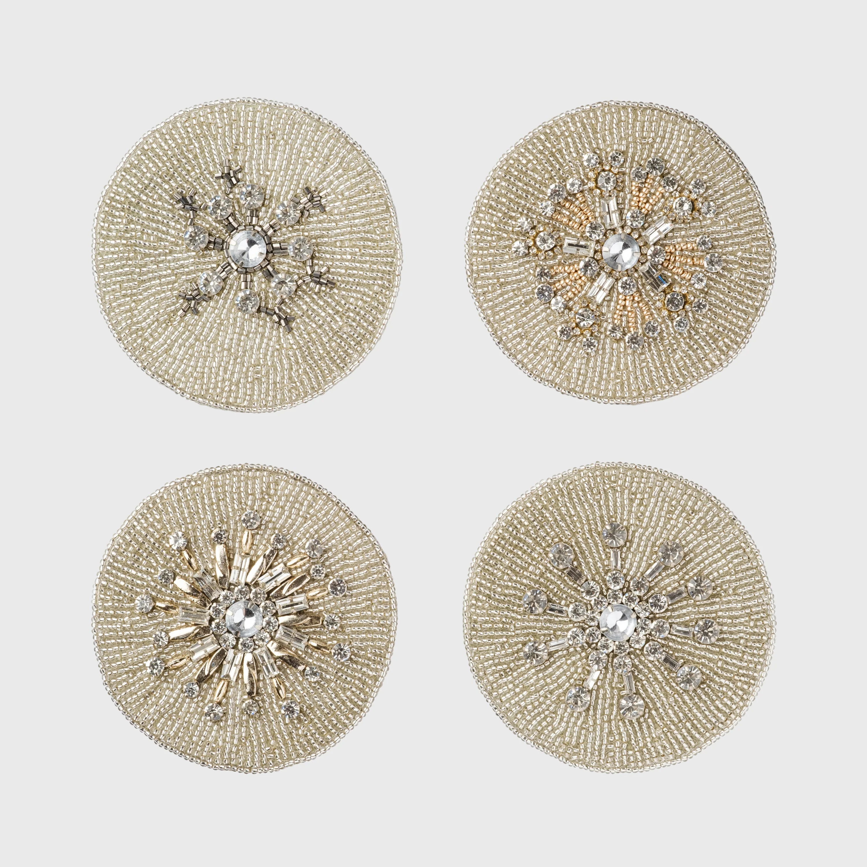Image of Snowflake coasters