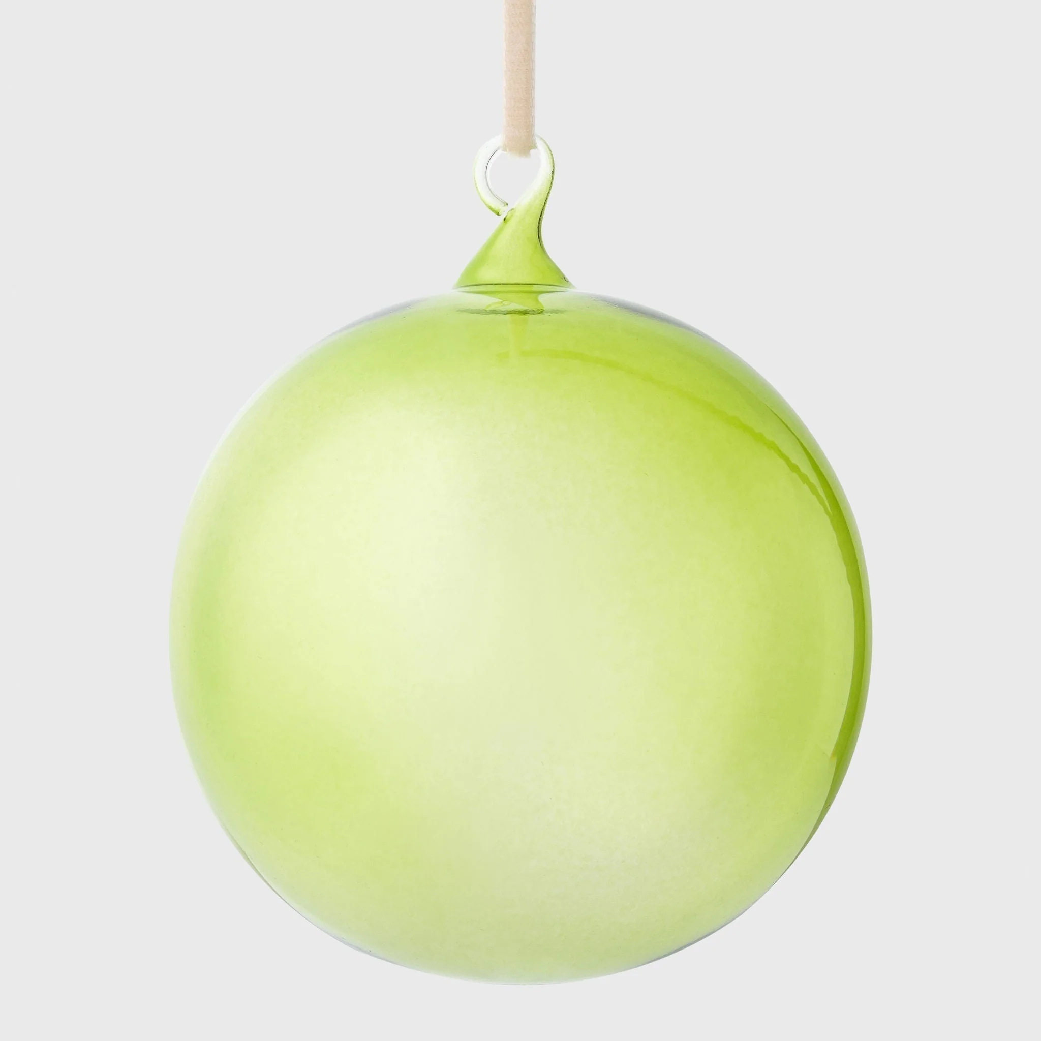 Image of Glass Bubble Balls, Spring Green
