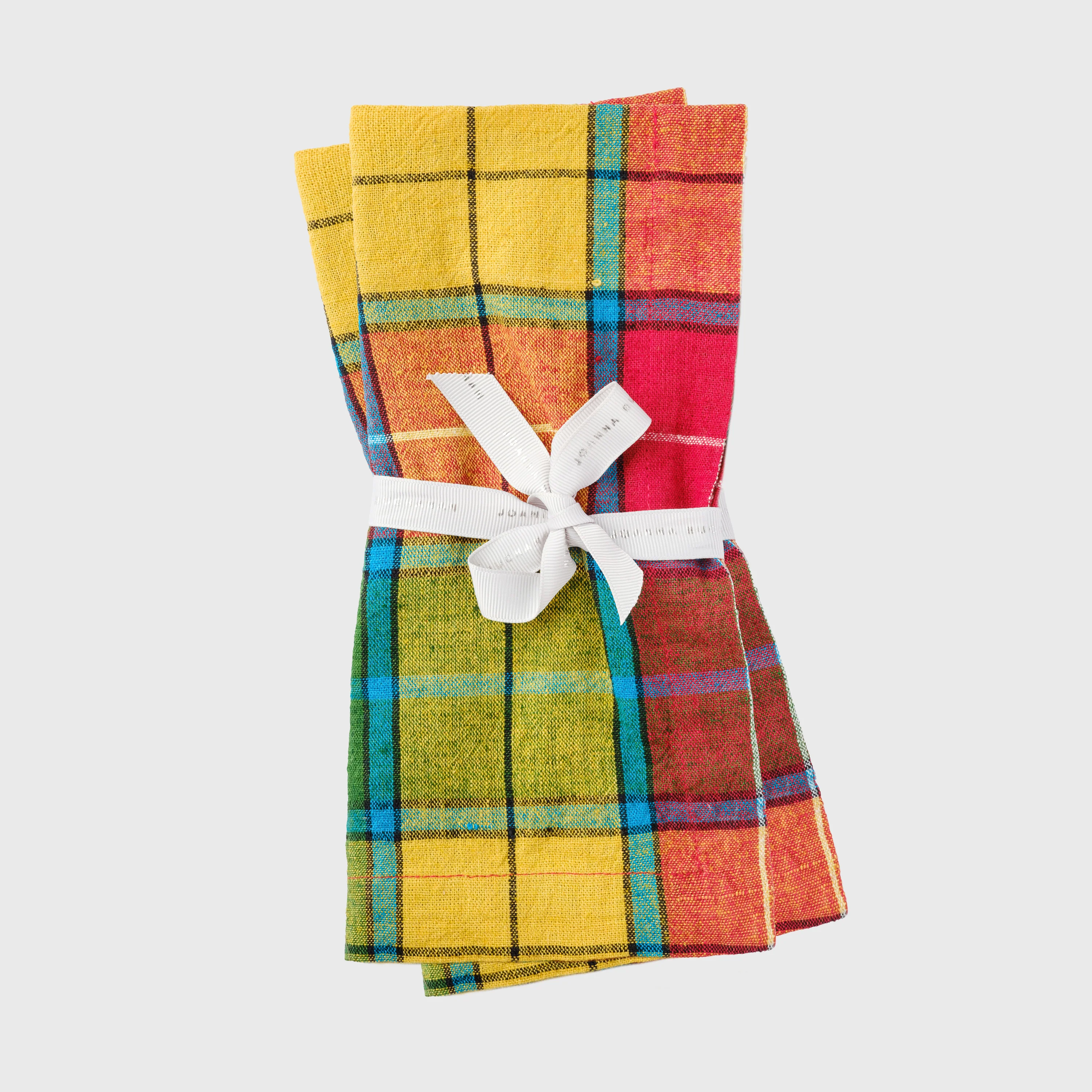 Image of Tartan Dinner Napkins, Set of Four
