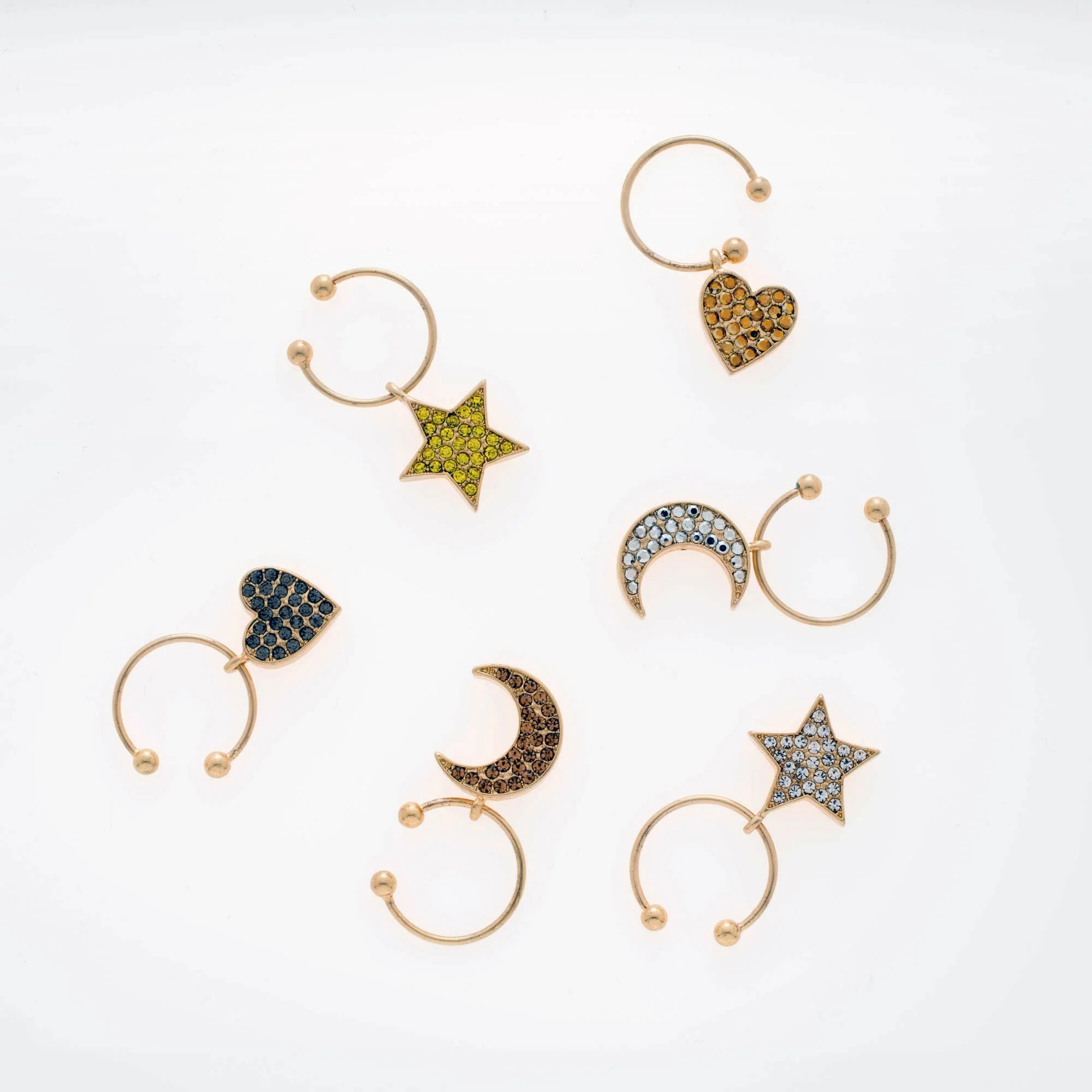 Image of Celestial wine charms