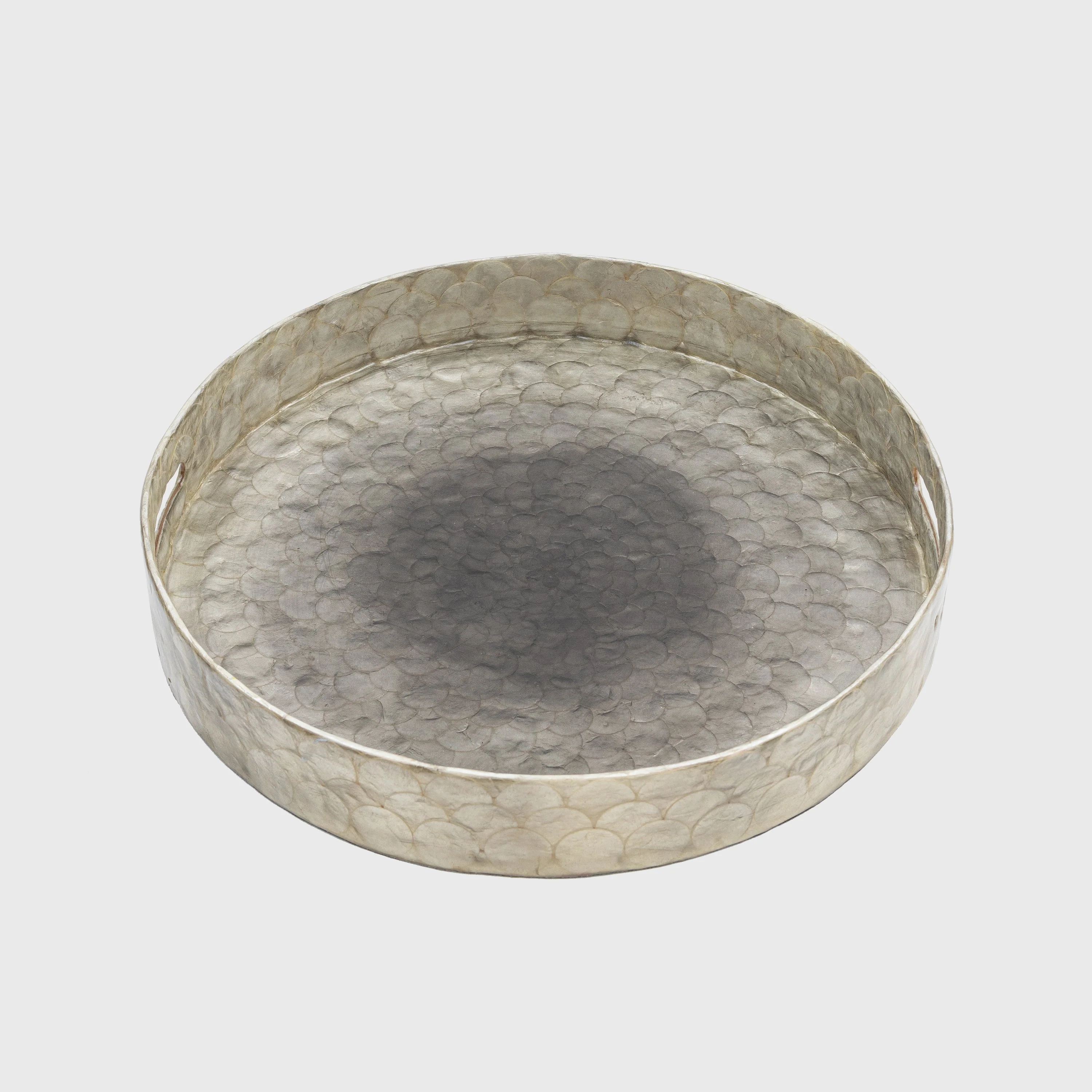Image of Large Ombre Capiz Tray
