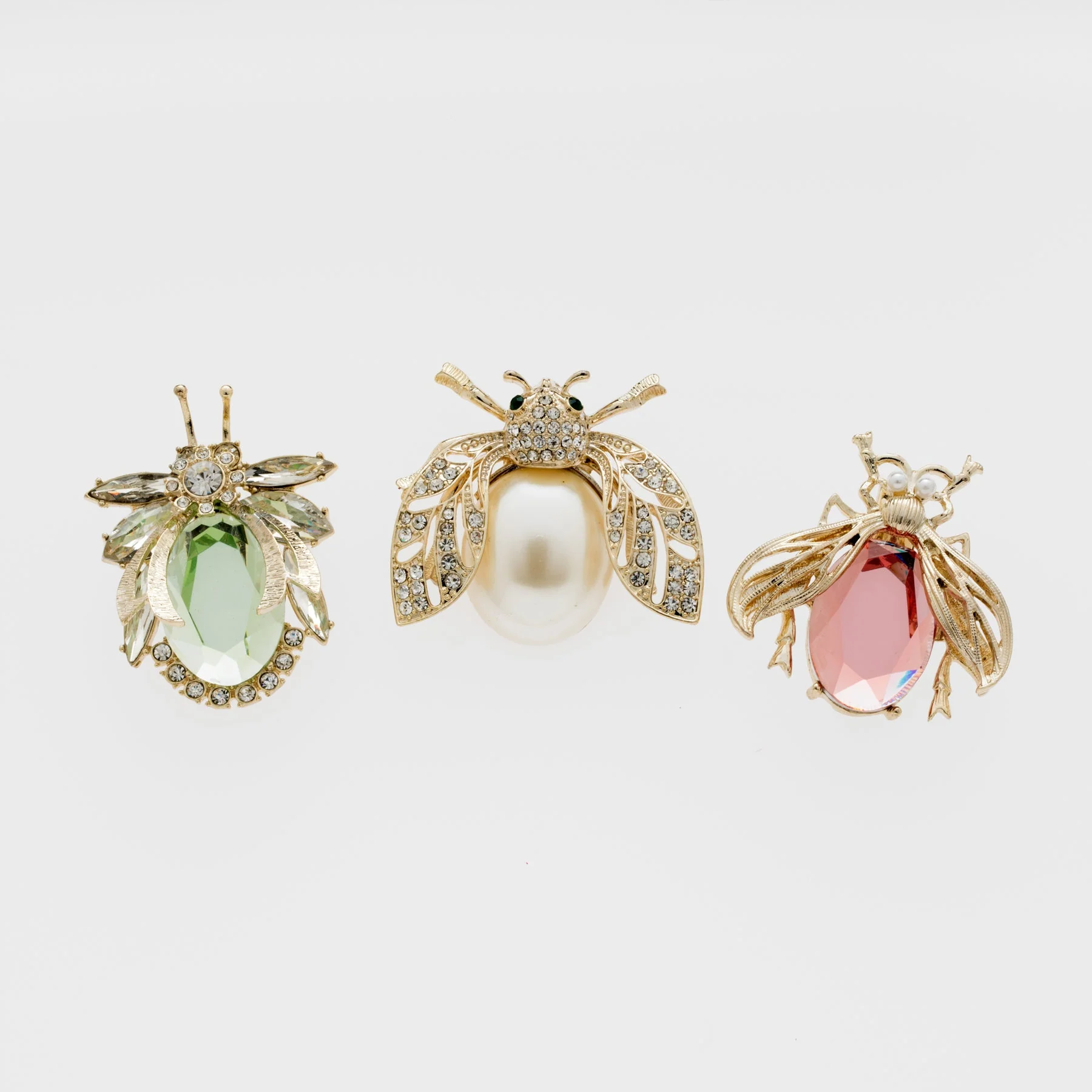 Image of Classic sparkle clip set, pastel