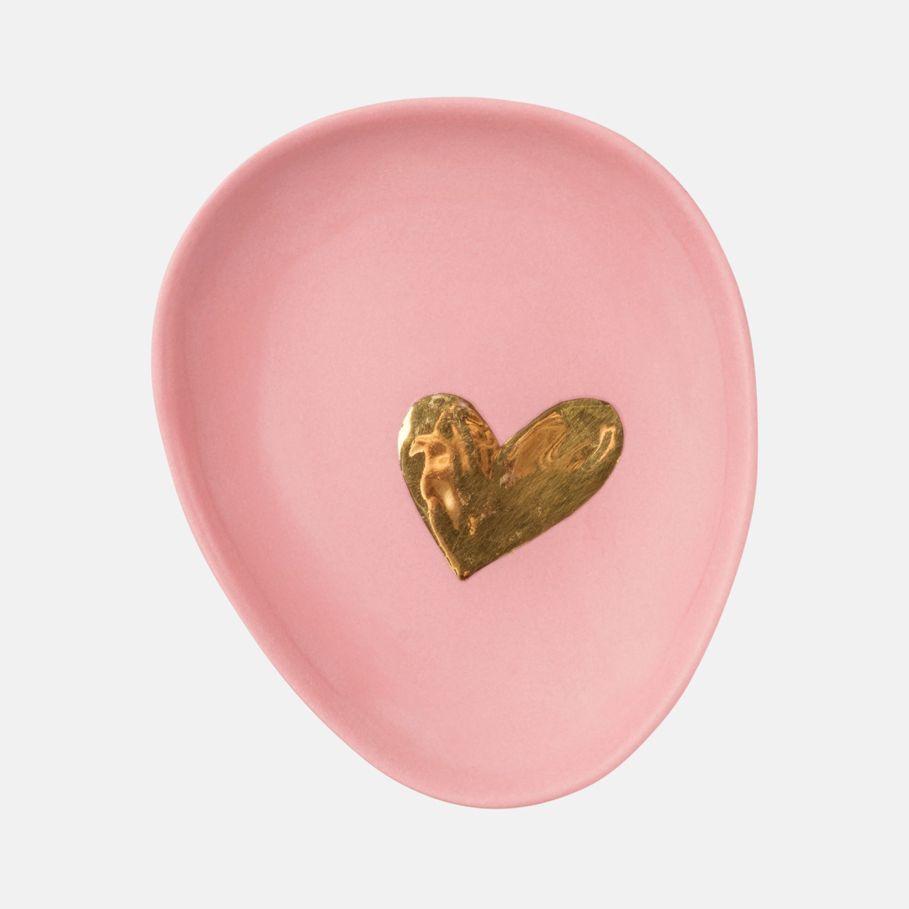 Image of Heart porcelain ring dish