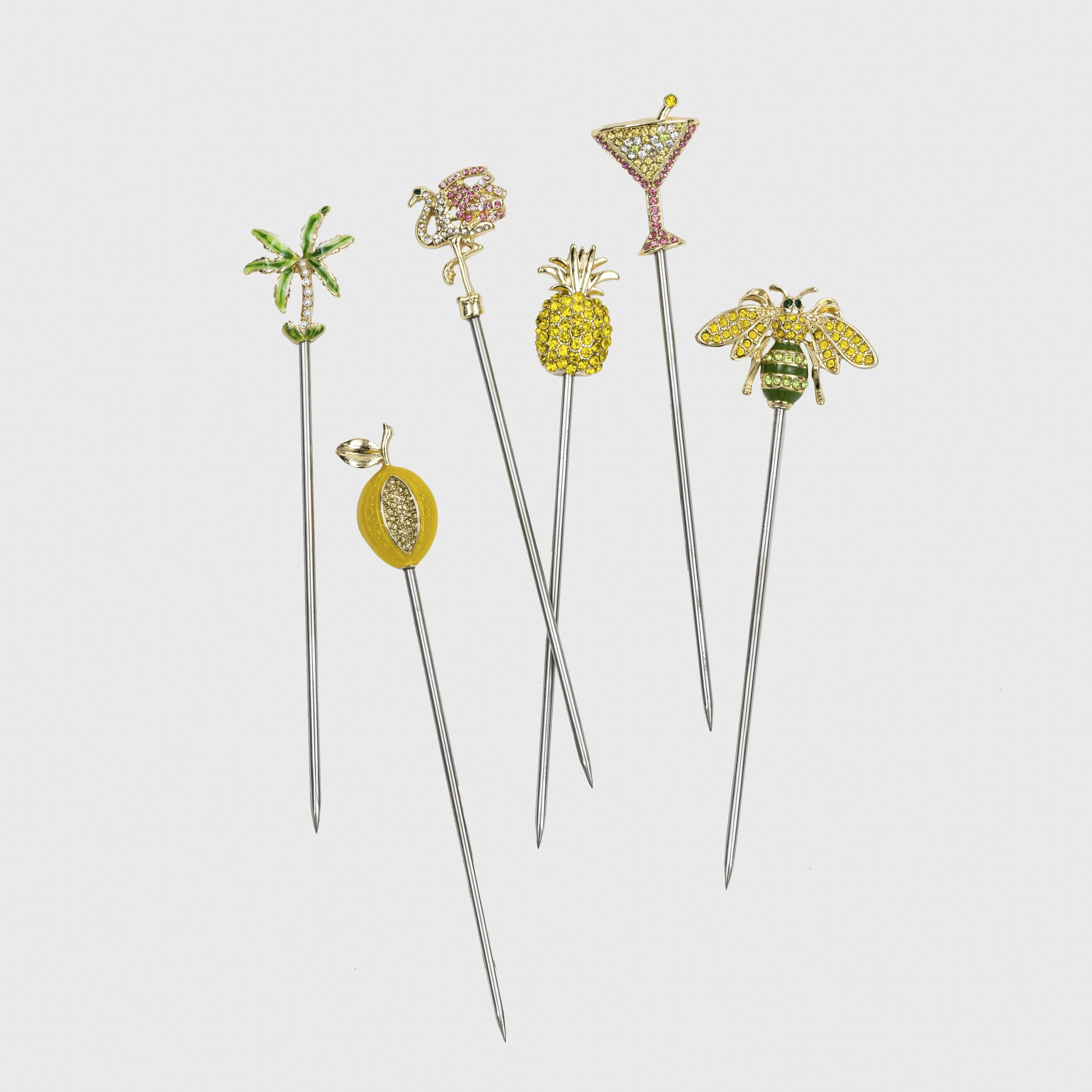 Image of Tropical cocktail picks