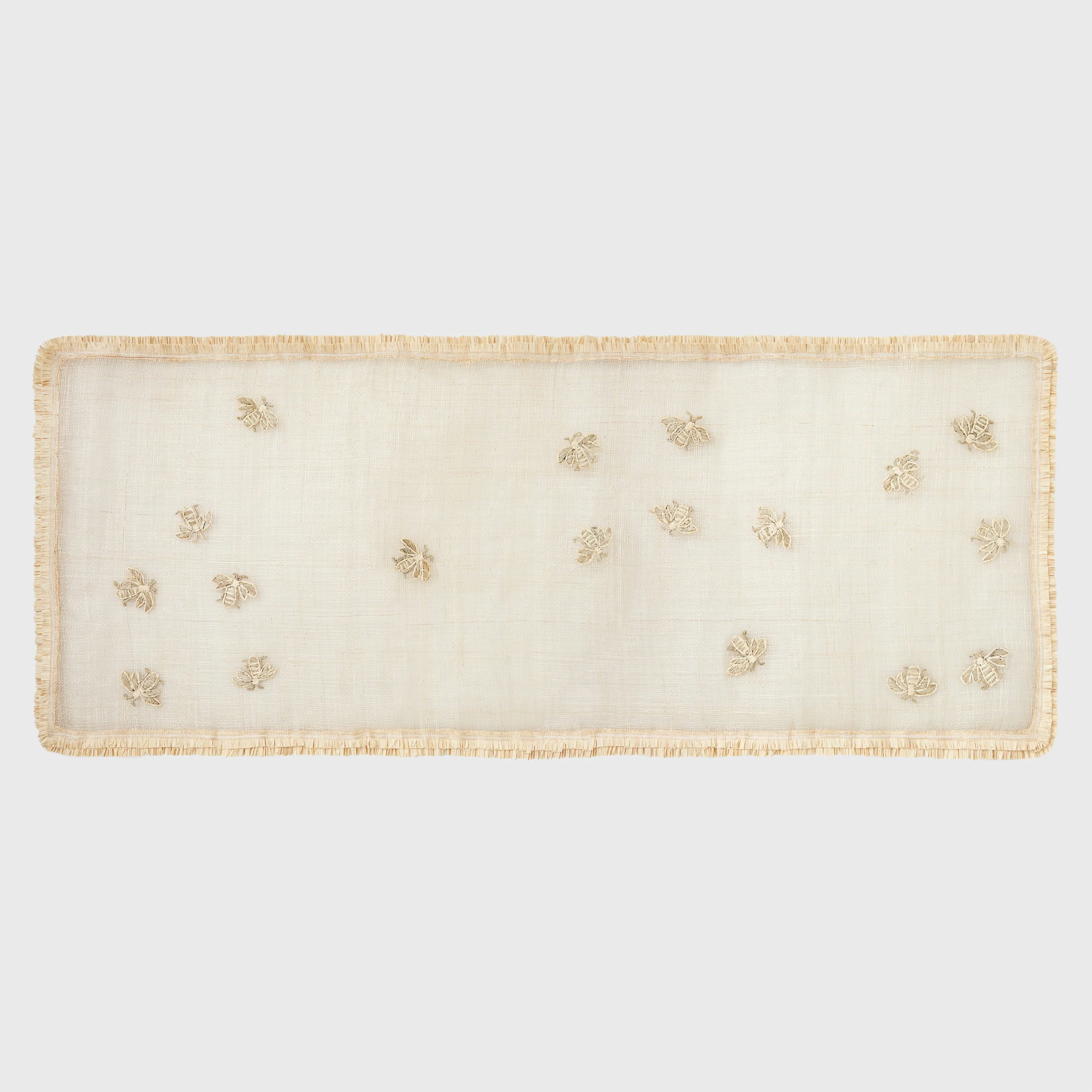 Image of Straw bee table runner