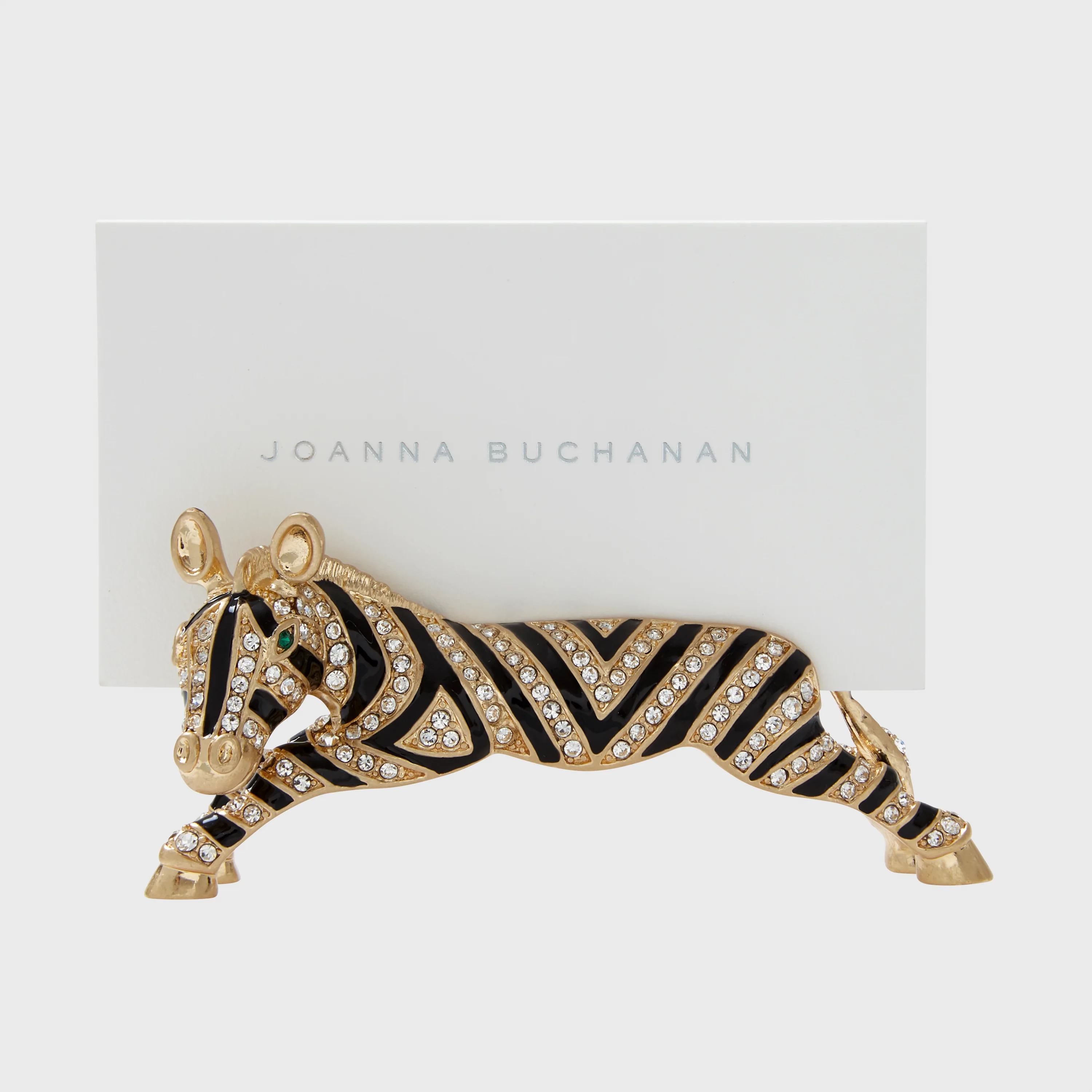 Image of Zebra placecard holders, set of two