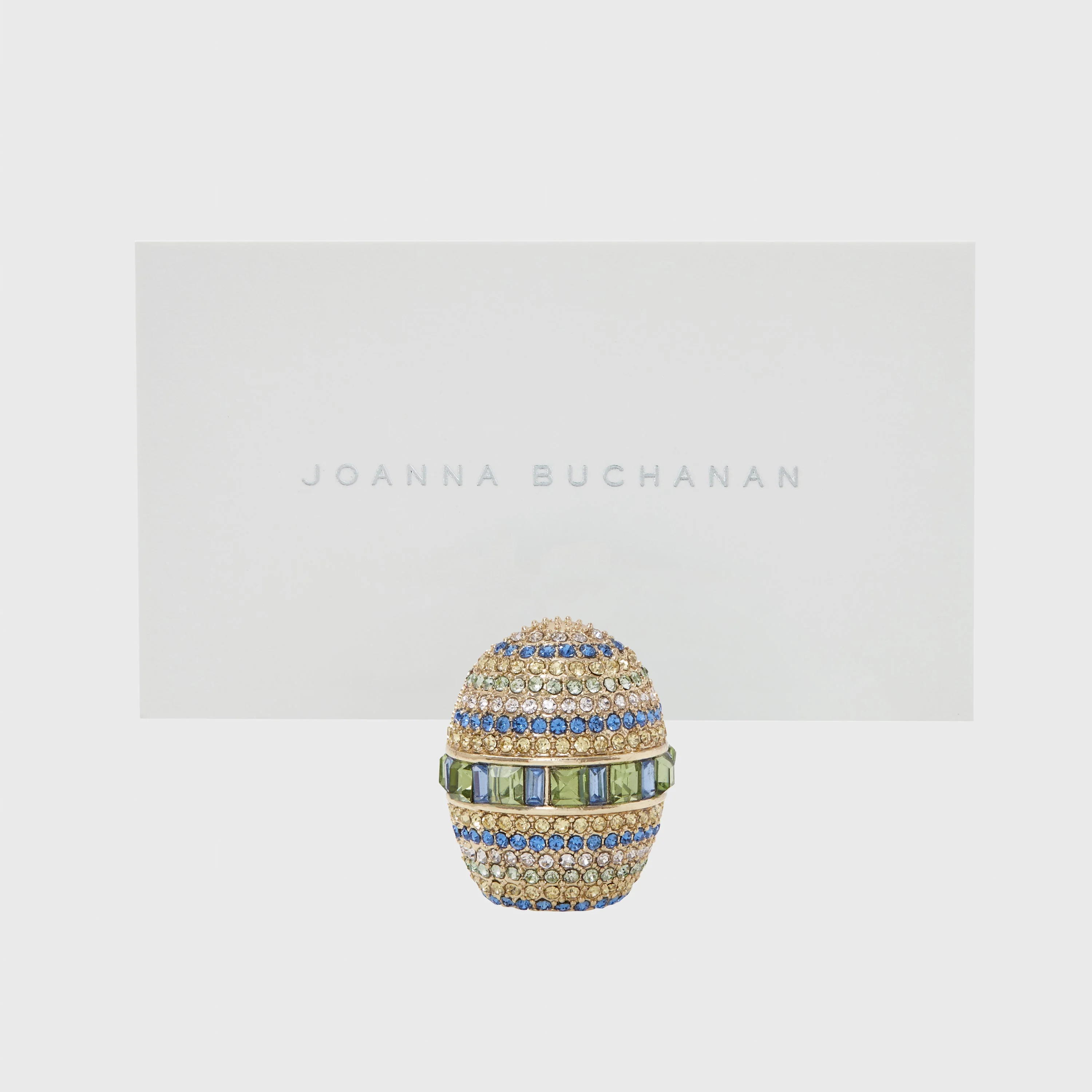 Image of Sparkle egg placecard holders, set of two