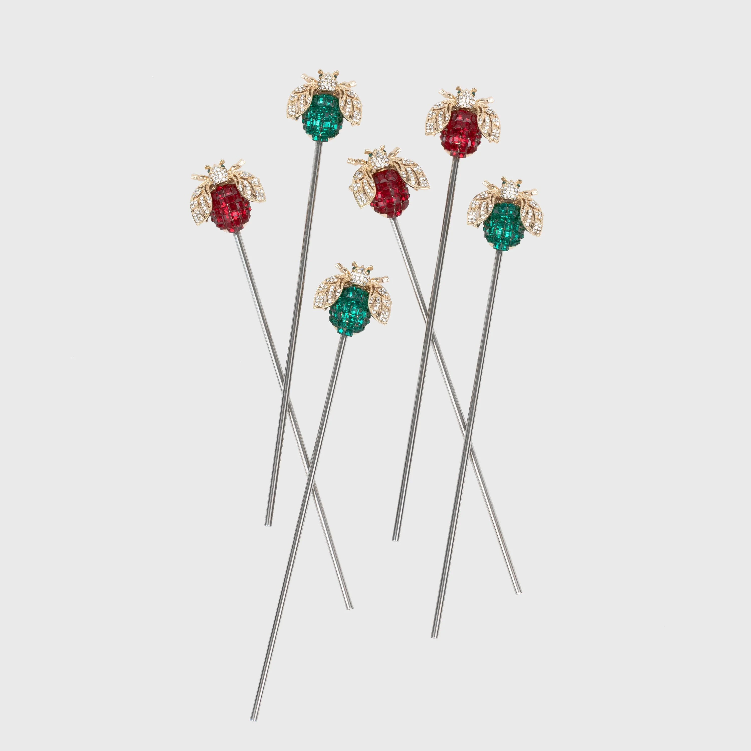 Image of Sparkle Bee Swizzle Sticks