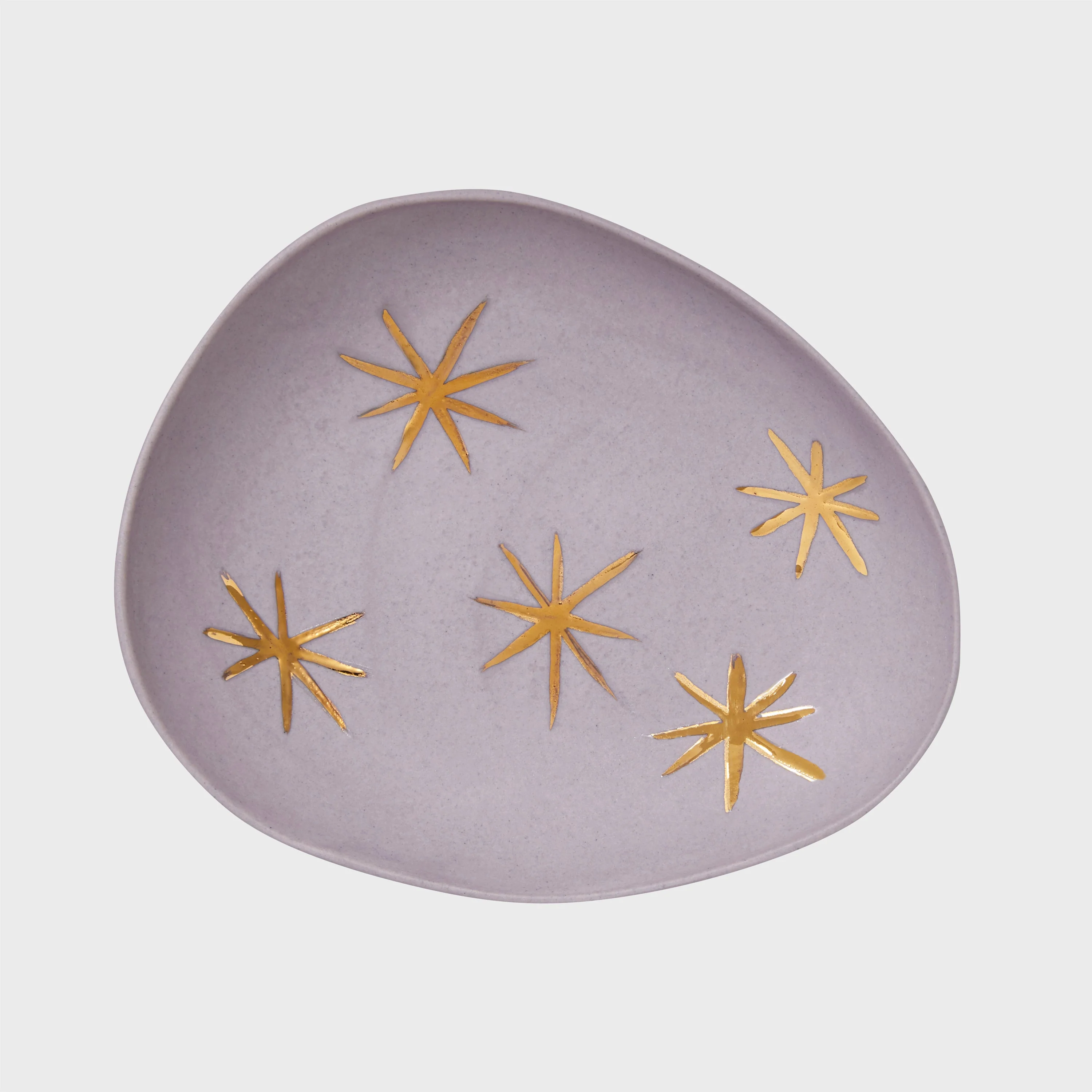 Image of Star porcelain ring dish, lilac