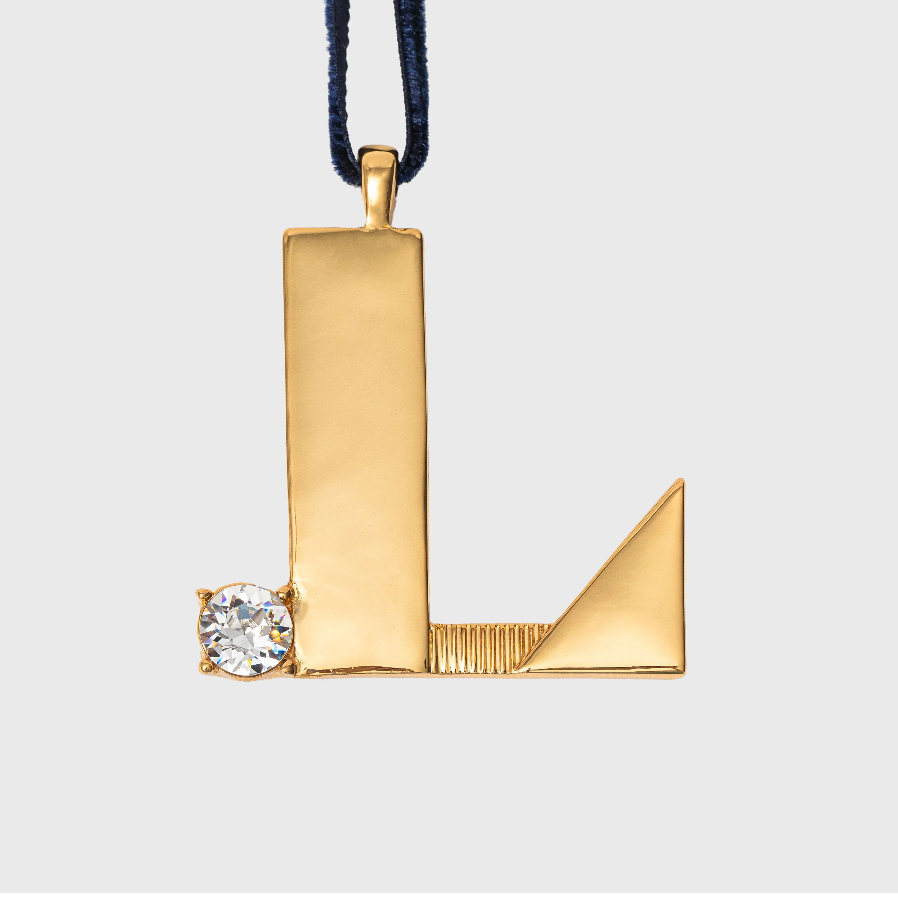 Image of Monogram Hanging Ornament L