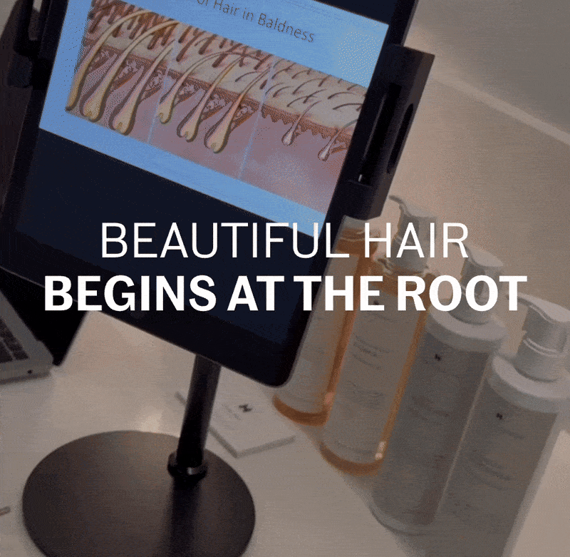 Beautiful Hair Begins At The Root