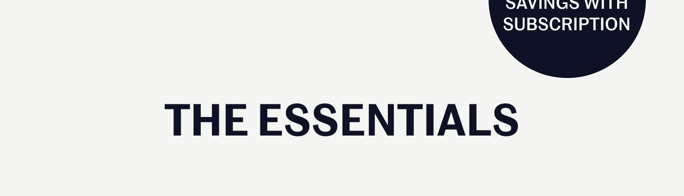 THE ESSENTIALS 