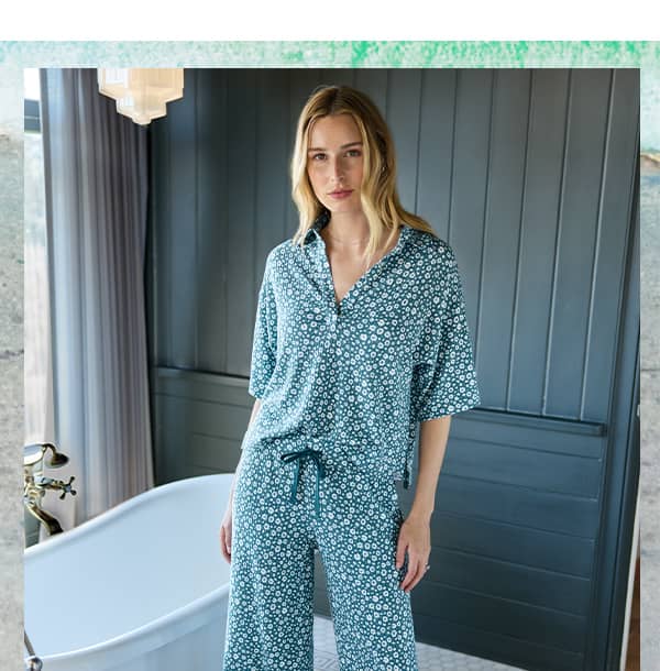 sleepwear image on model