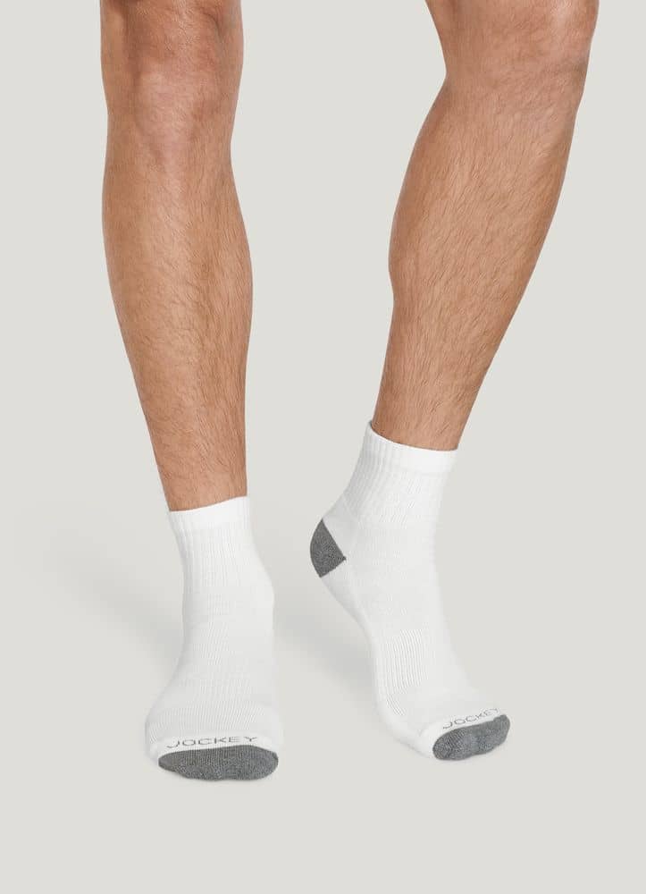 Men's Made in America* Quarter Socks - 3 Pack