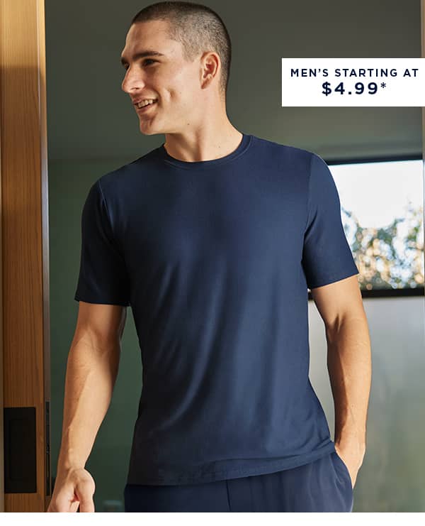 Men's starting at $4.99