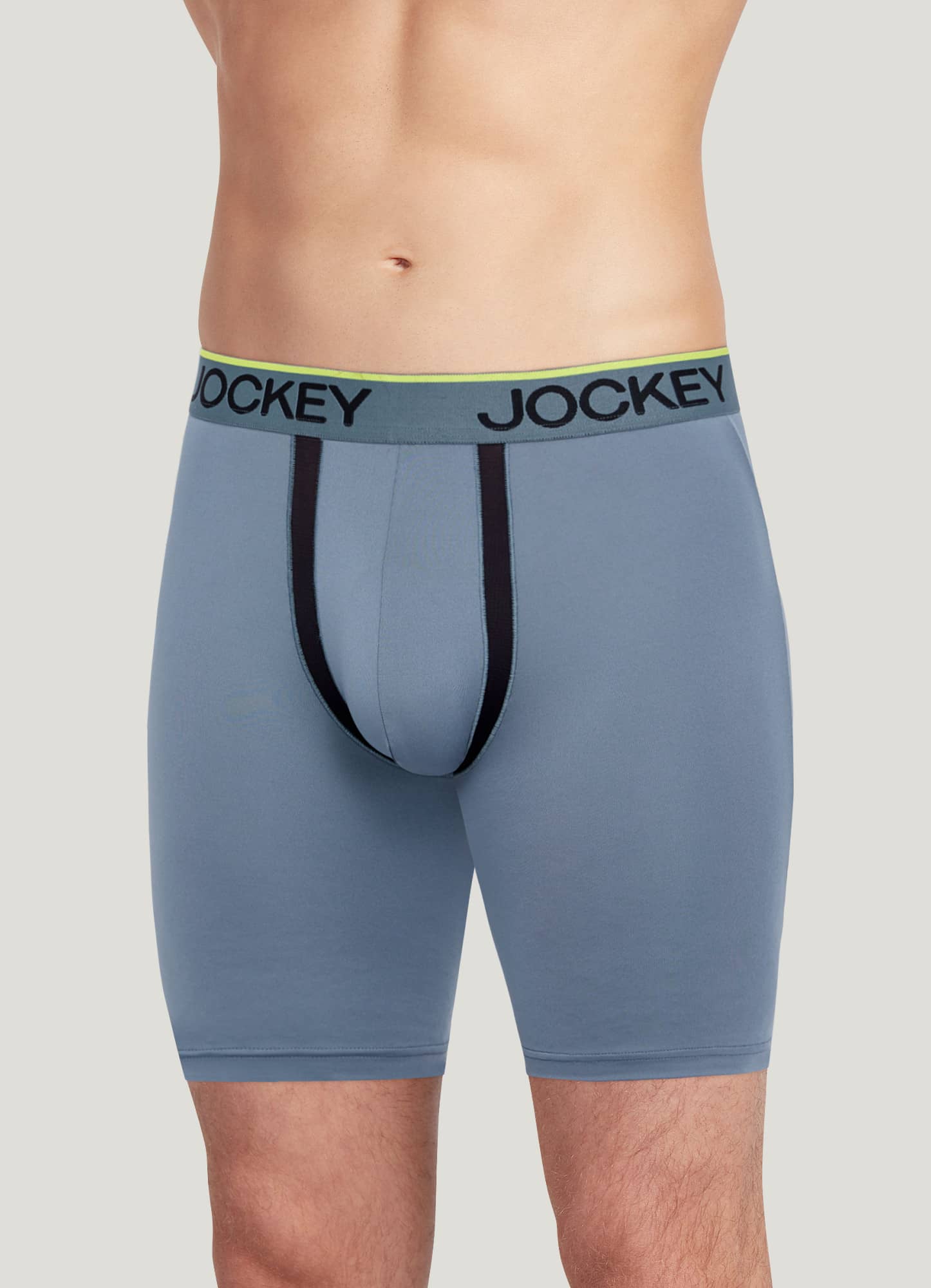 Chafe Proof Pouch Microfiber 8.5" Long Leg Boxer Brief