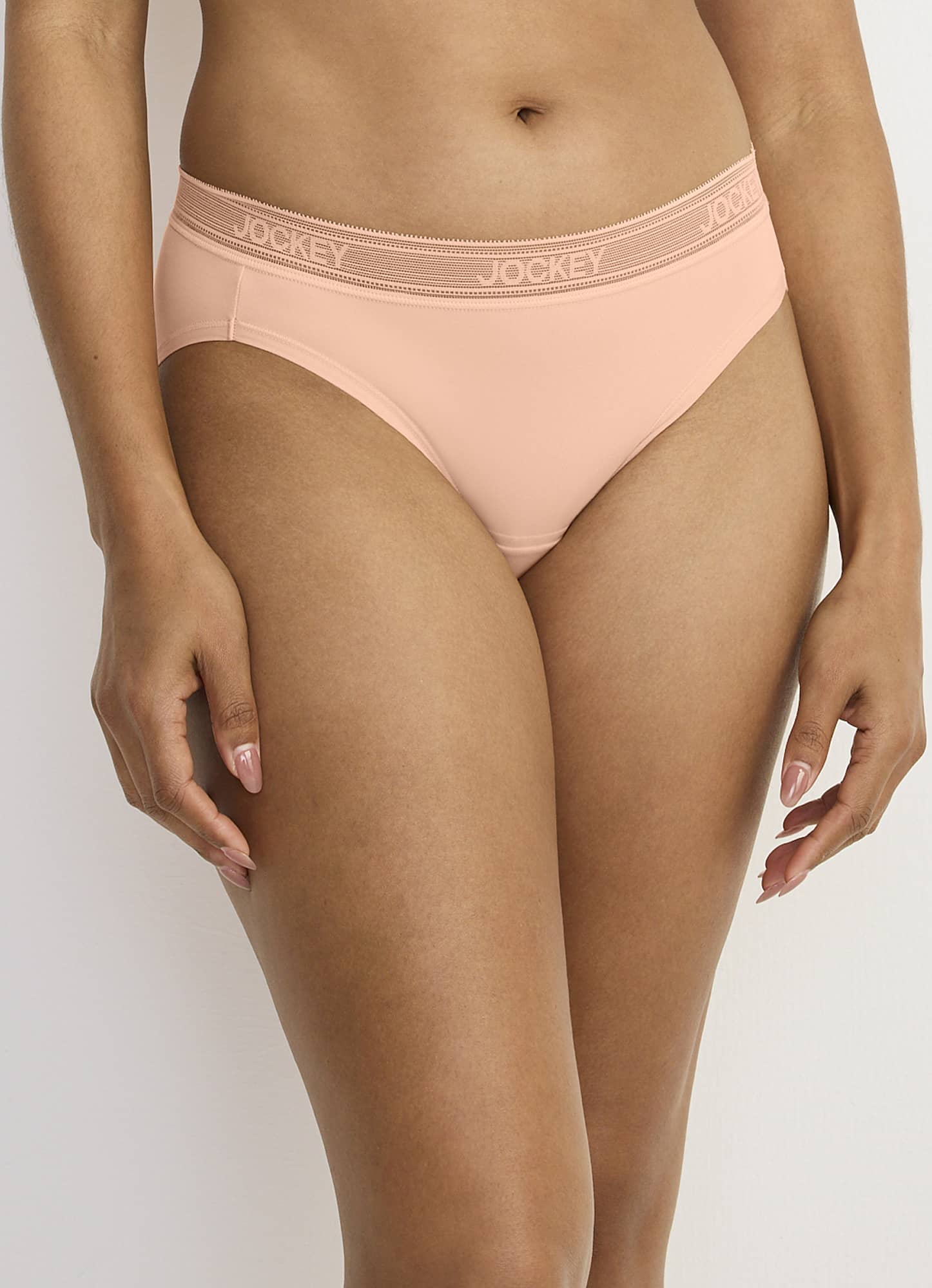 Jockey® Worry Free Microfiber Moderate Absorbency Bikini