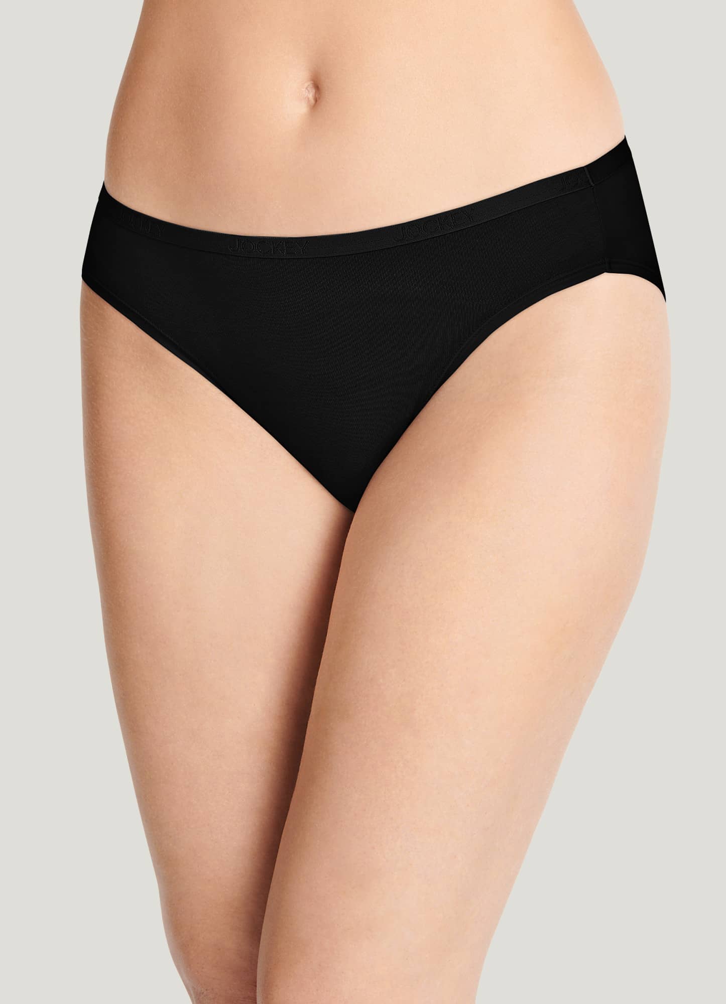 Organic Cotton Stretch Logo Bikini - 6 Pack
