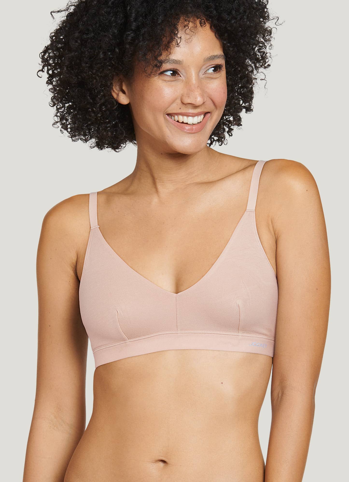 Organic Cotton Stretch Triangle Bralette