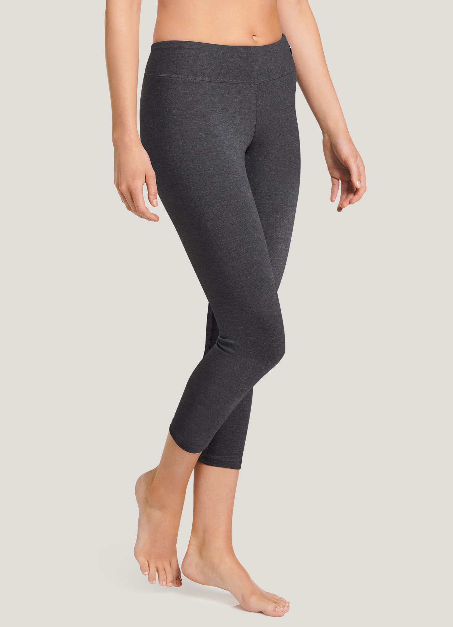 Cotton Stretch Capri Legging