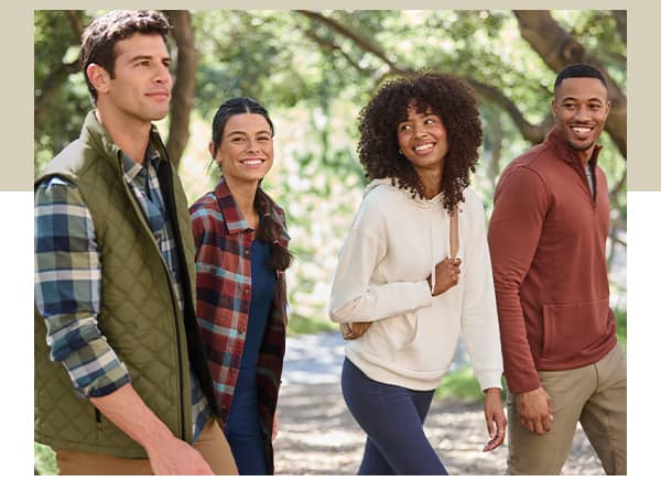 image of models wearing various jockey product