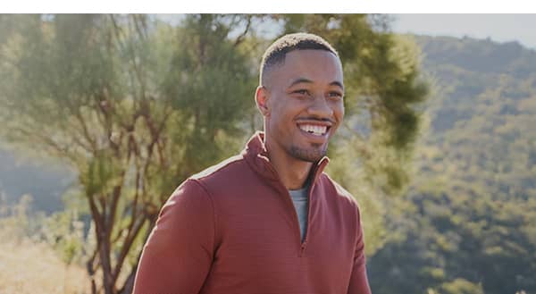 hero image of men's jockey product on model