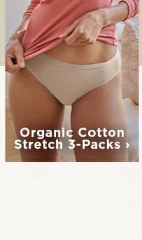 shopo organic cotton stretch 3-packs