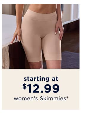 starting at $12.99 women's skimmies