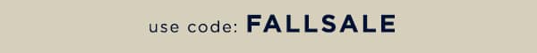 use code: /faLLSALE