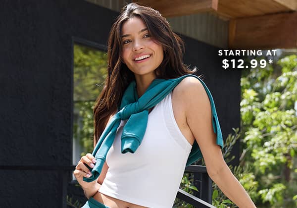 starting at $12.99 women's styles