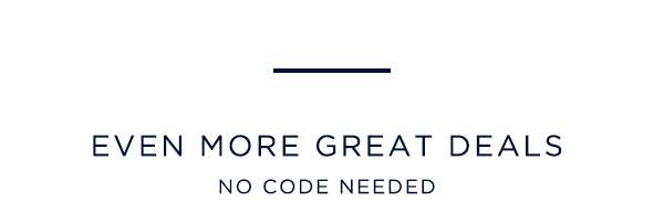 even more great deals no code needed